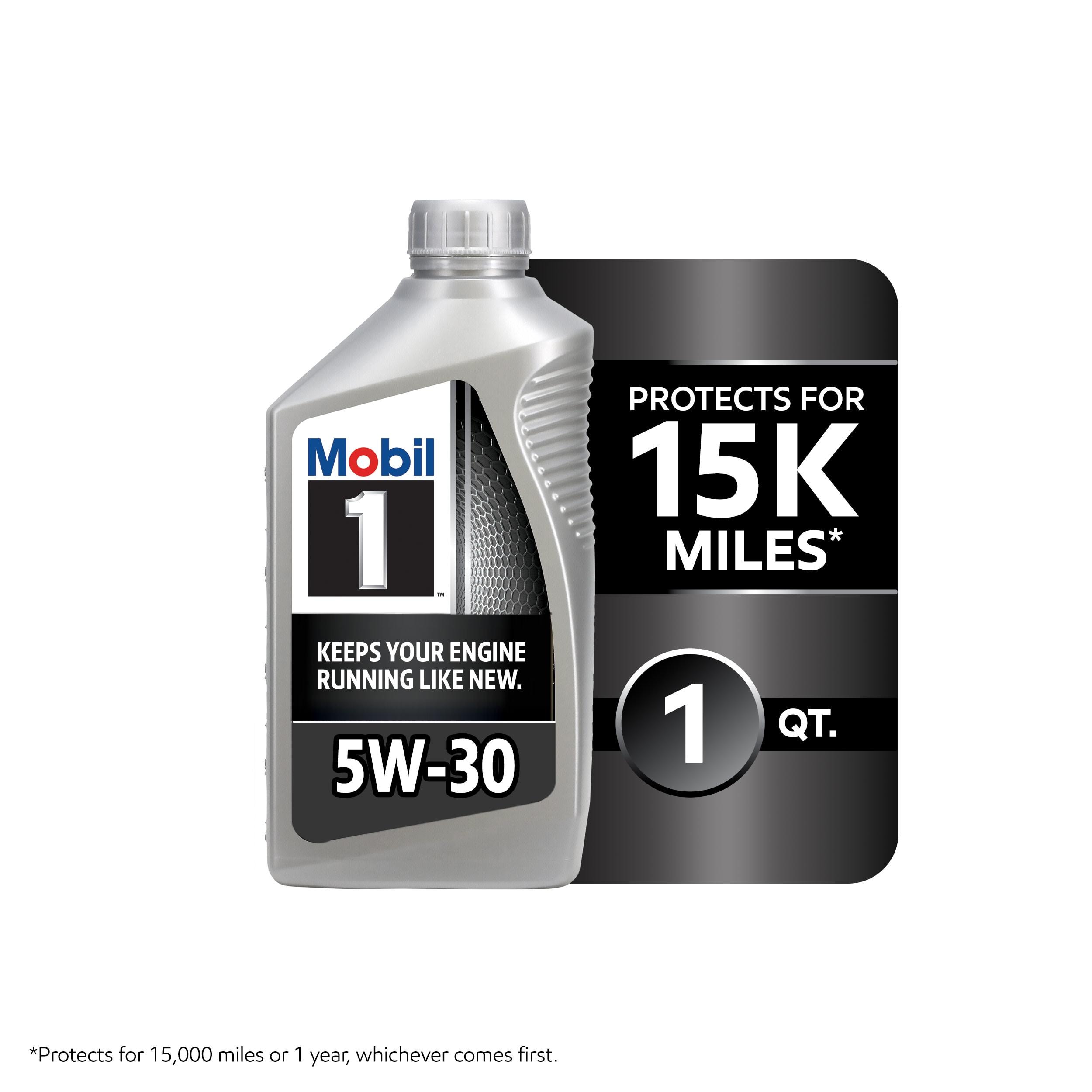 Mobil 1 Advanced Full Synthetic 5W-30 Motor Oil 1 Quart | AutoZone