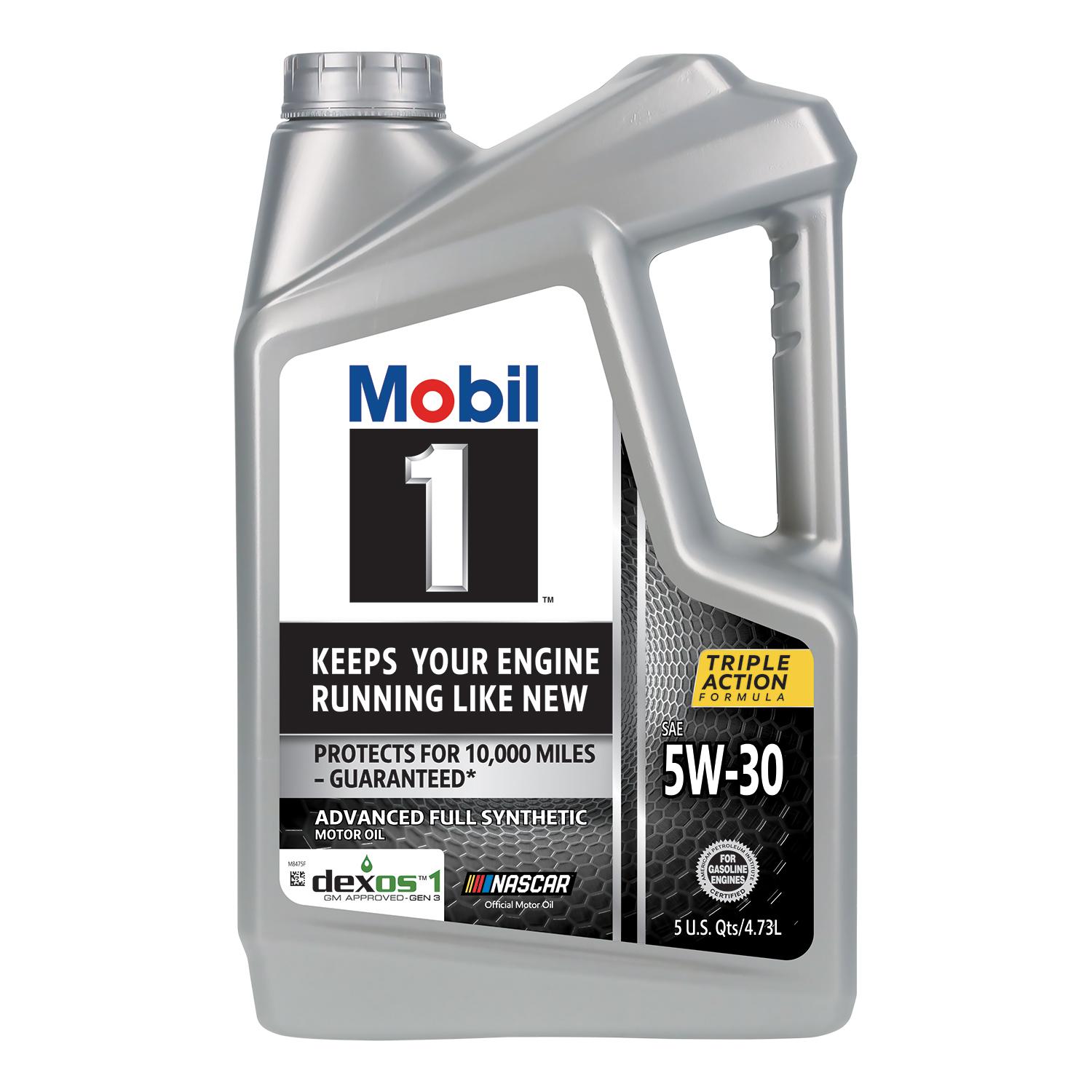 Mobil 1 Advanced Full Synthetic 5W-30 Motor Oil 5 Quart for GMC Sonoma