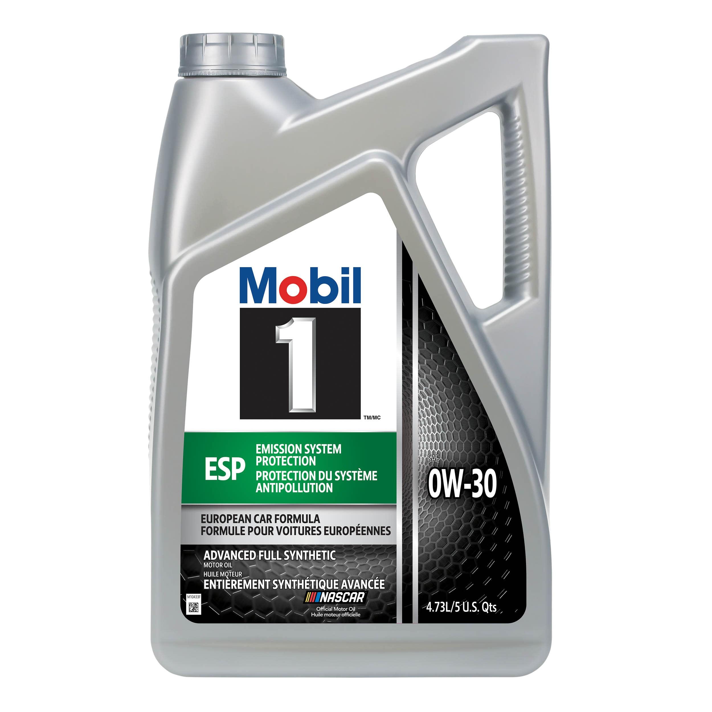 Mobil 1 ESP Diesel Engine Full Synthetic 0W-30 Motor Oil 5 Quart