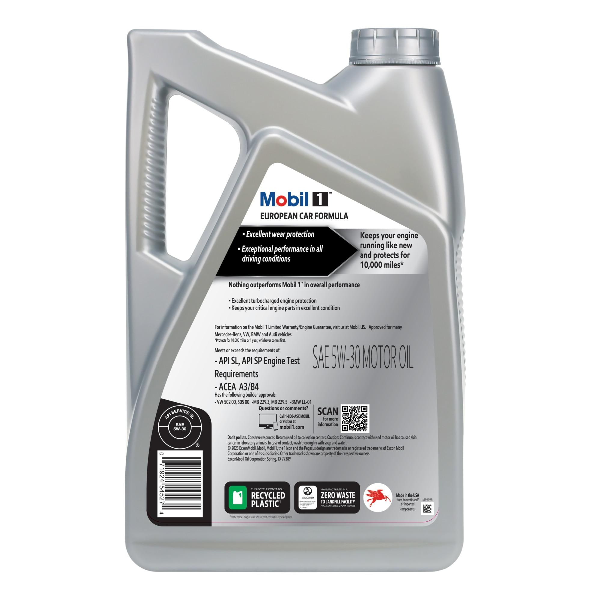 Mobil 1 FS Advanced Full Synthetic 5W-30 Motor Oil 5 Quart | AutoZone