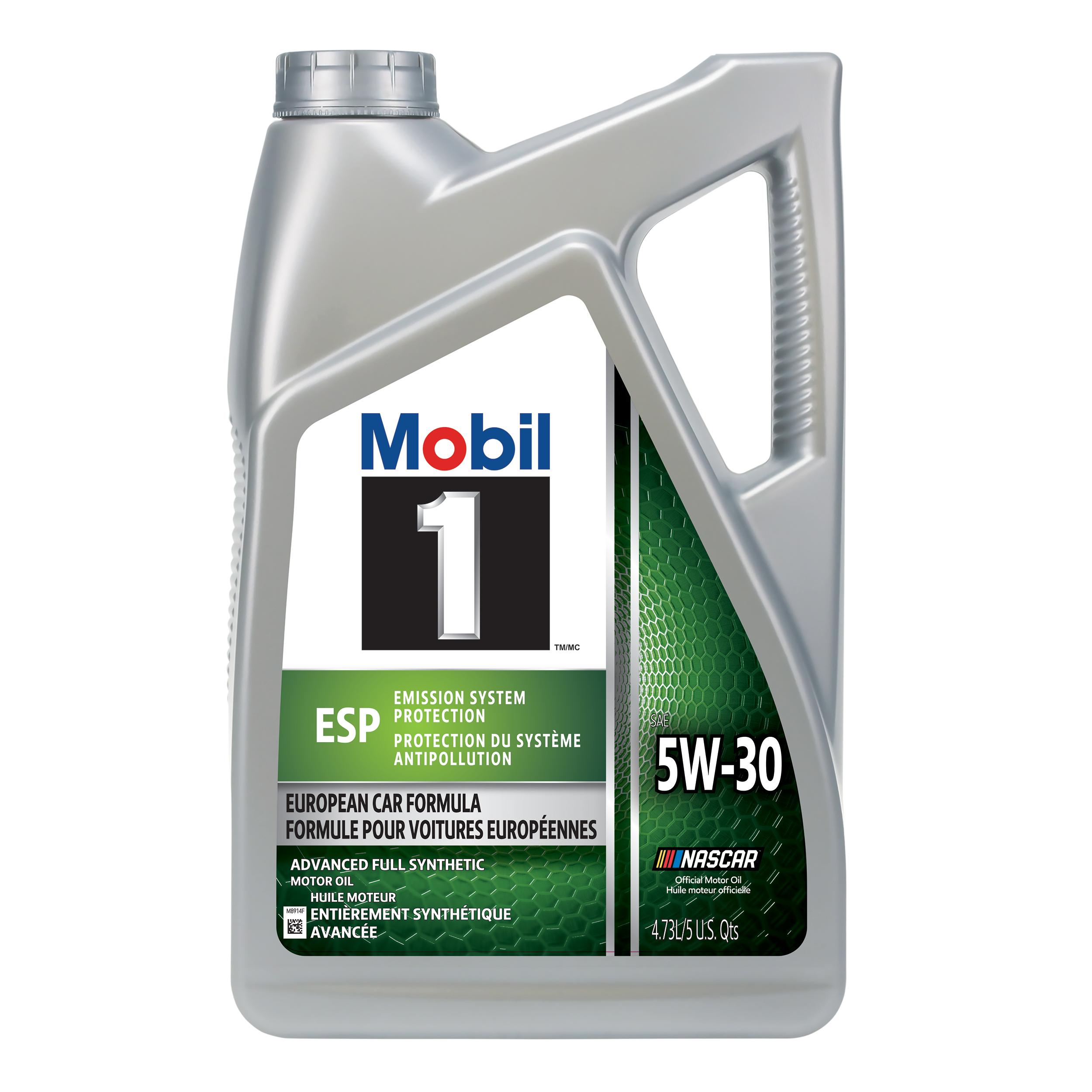 Mobil 1 ESP Full Synthetic 5W-30 Motor Oil 5 | AutoZone