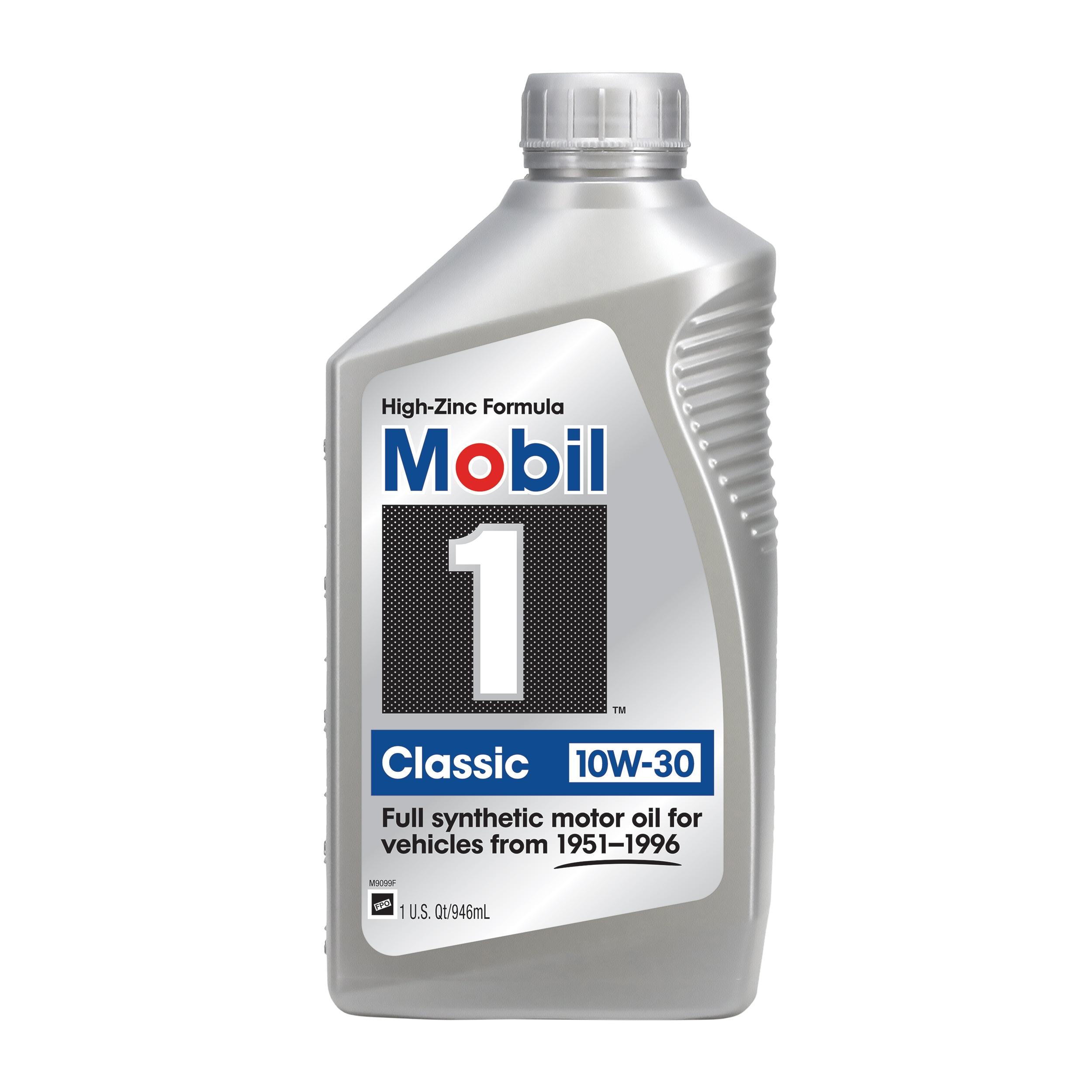 Mobil 1 Classic High Mileage Full Synthetic 10W-30 Motor Oil 1