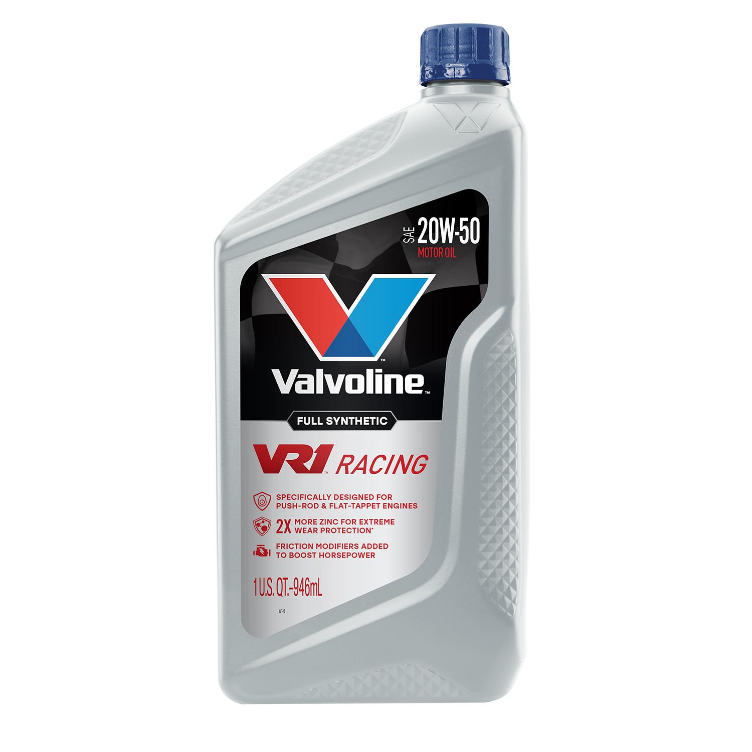 Valvoline VR1 Racing Full Synthetic 20W-50 Motor Oil 1 Quart for Volkswagen Jetta
