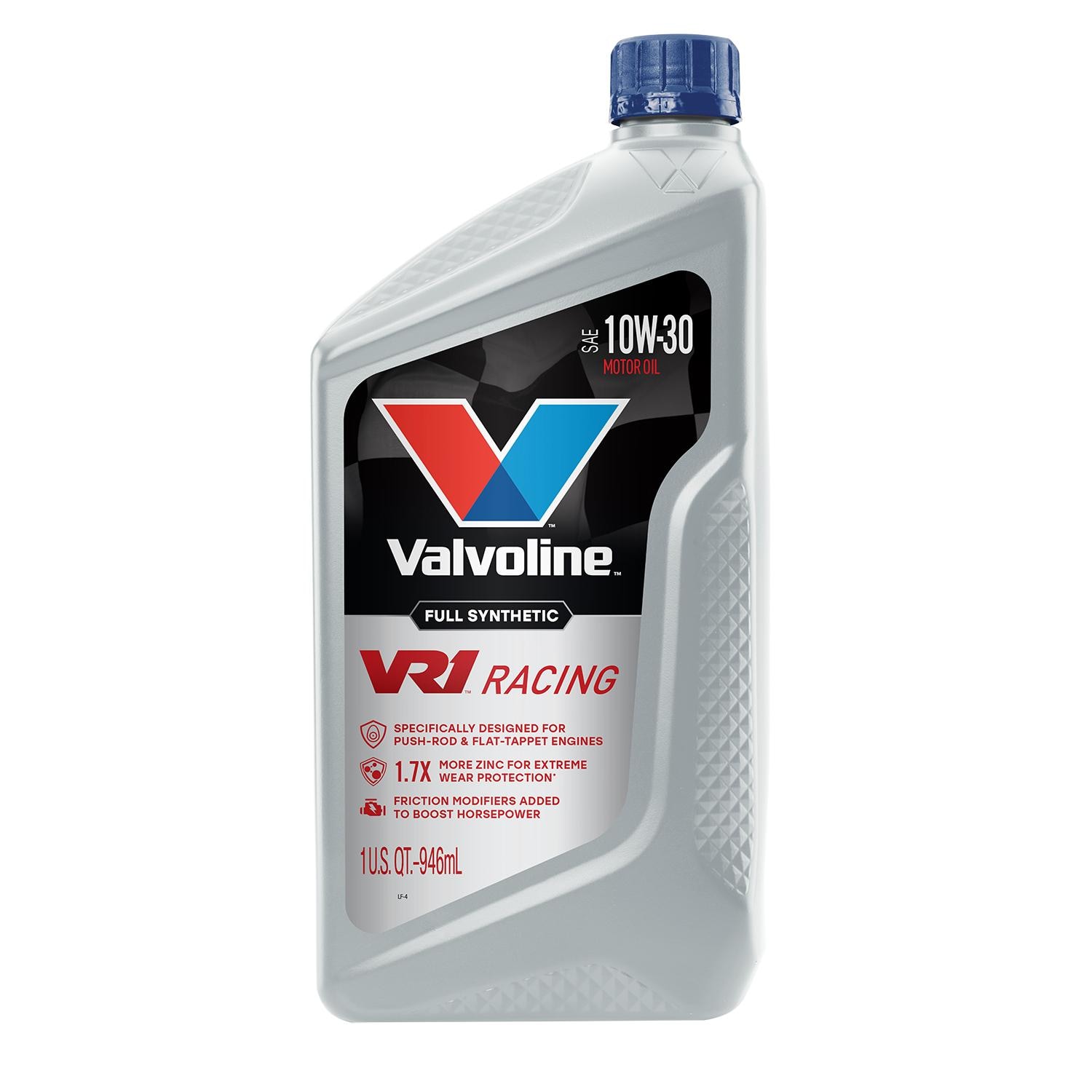 Valvoline VR1 Racing Full Synthetic 10W-30 Motor Oil 1 Quart