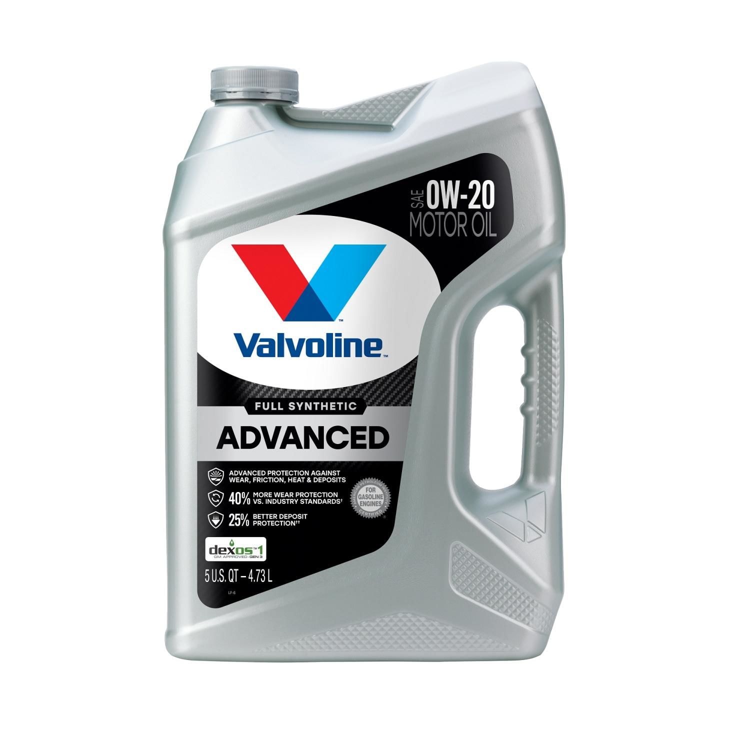 Valvoline Advanced Full Synthetic 0W-20 Motor Oil 1 Quart | AutoZone