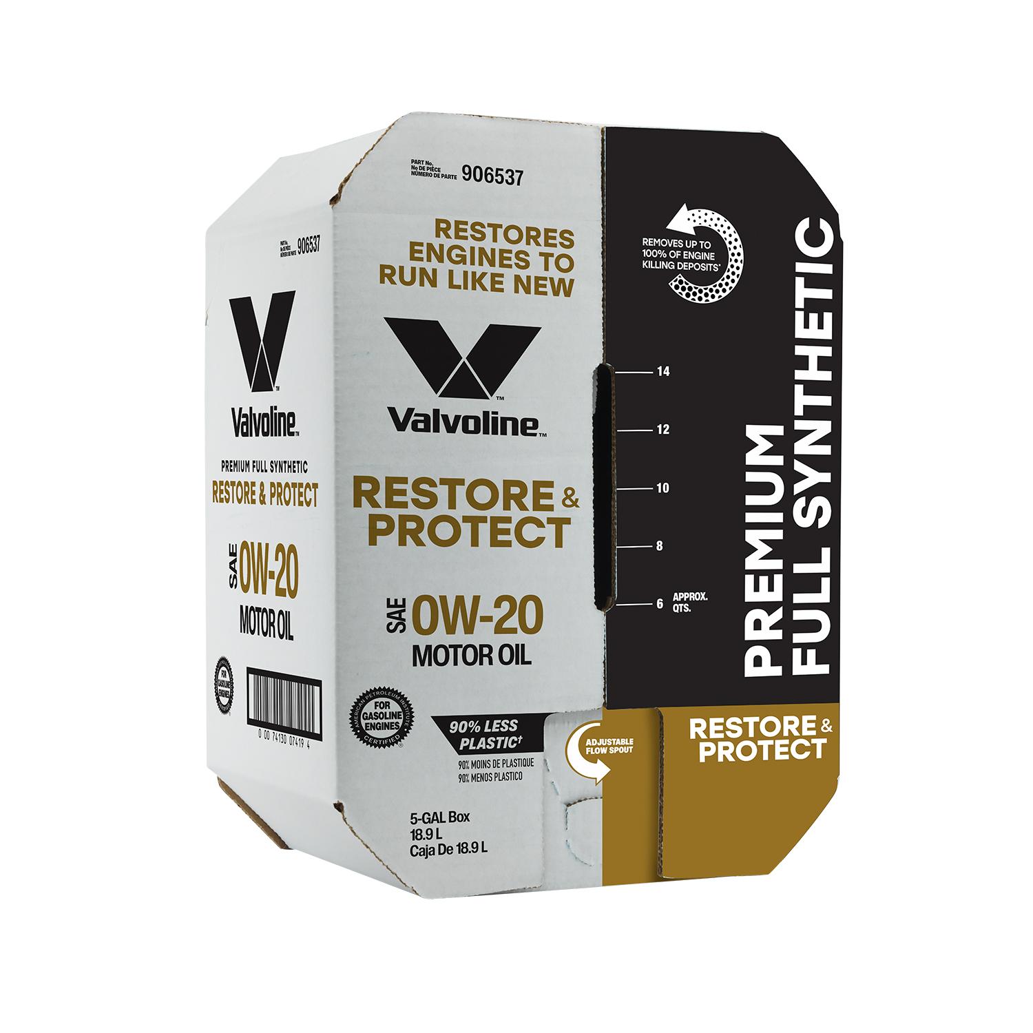 Valvoline Restore and Protect Full Synthetic Engine Oil 0W-20