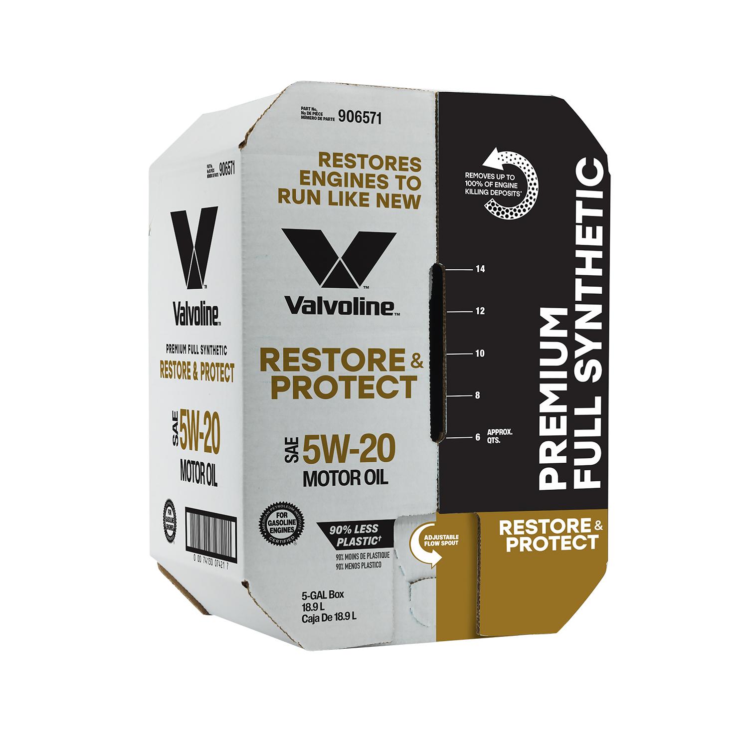 Valvoline Restore and Protect Full Synthetic 5W-20 Motor Oil 20