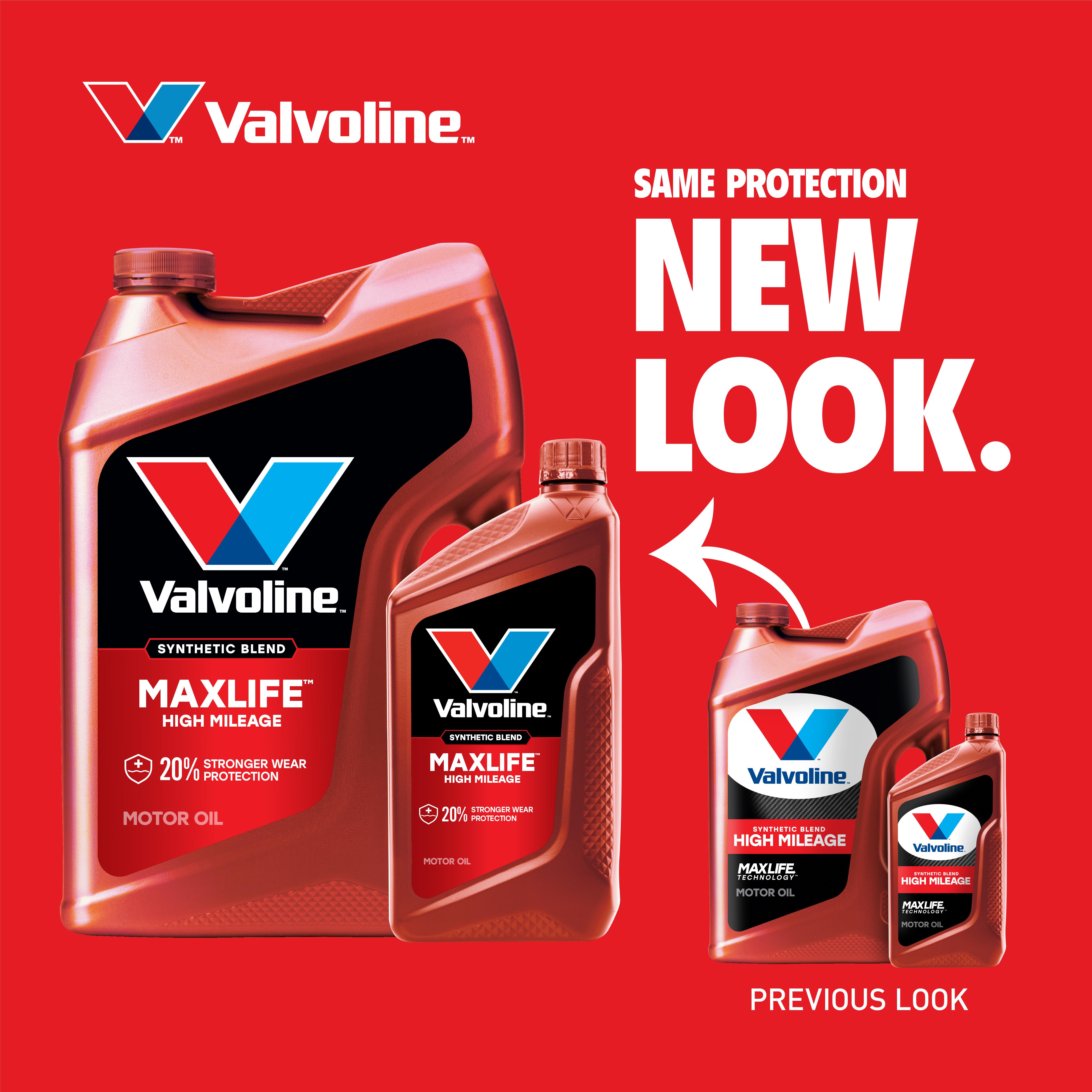 Valvoline MaxLife High Mileage Synthetic Blend 5W-30 Motor Oil 1