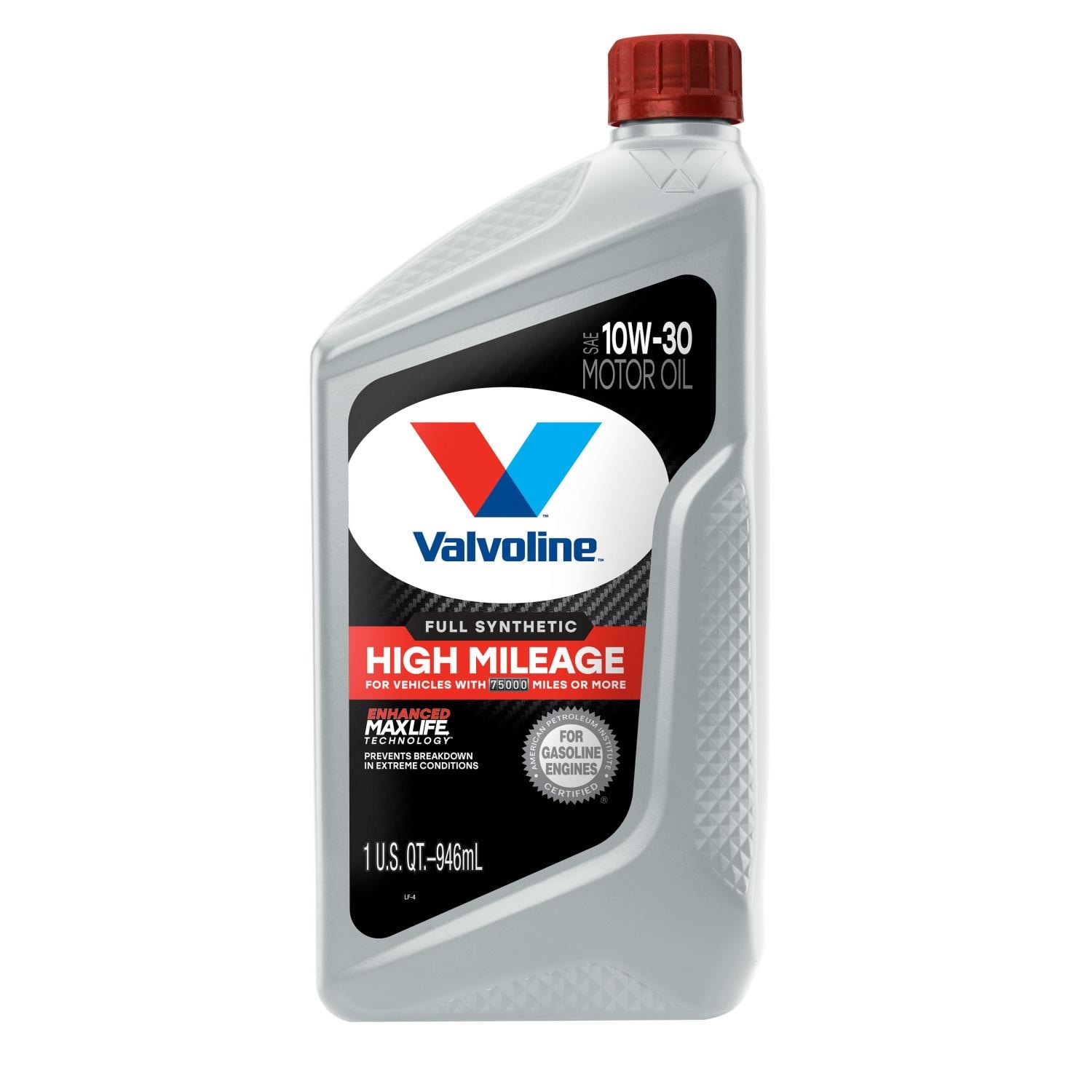 Valvoline Full Synthetic High Mileage Full Synthetic 10W-30 Motor