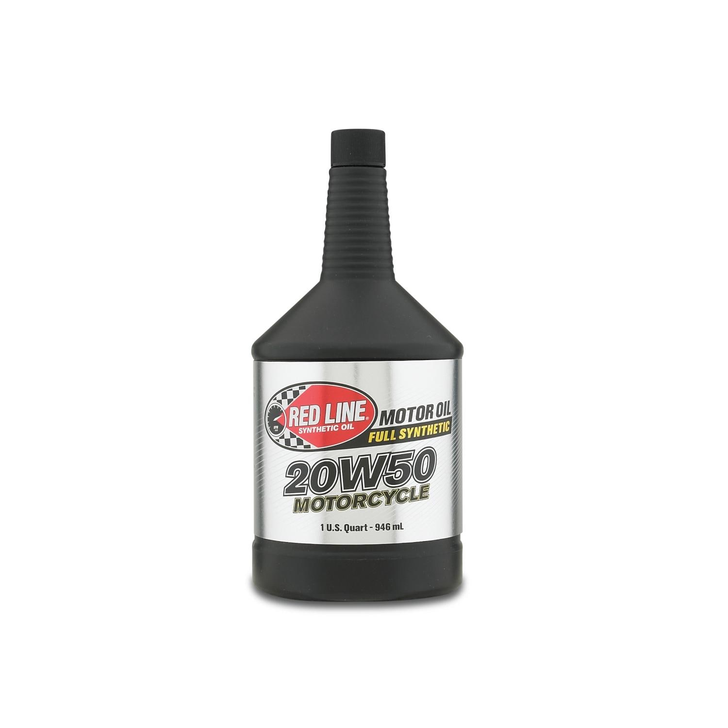 Red Line Oil Motorcycle Full Synthetic Engine Oil 20W-50 1 Quart