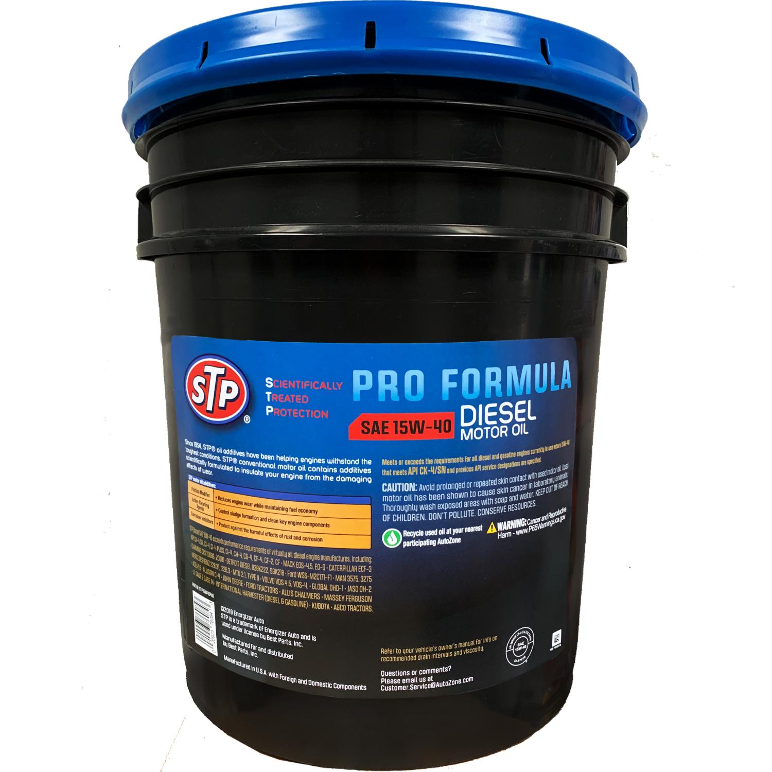 STP Pro Formula Diesel Engine Conventional 15W-40 Motor Oil 5