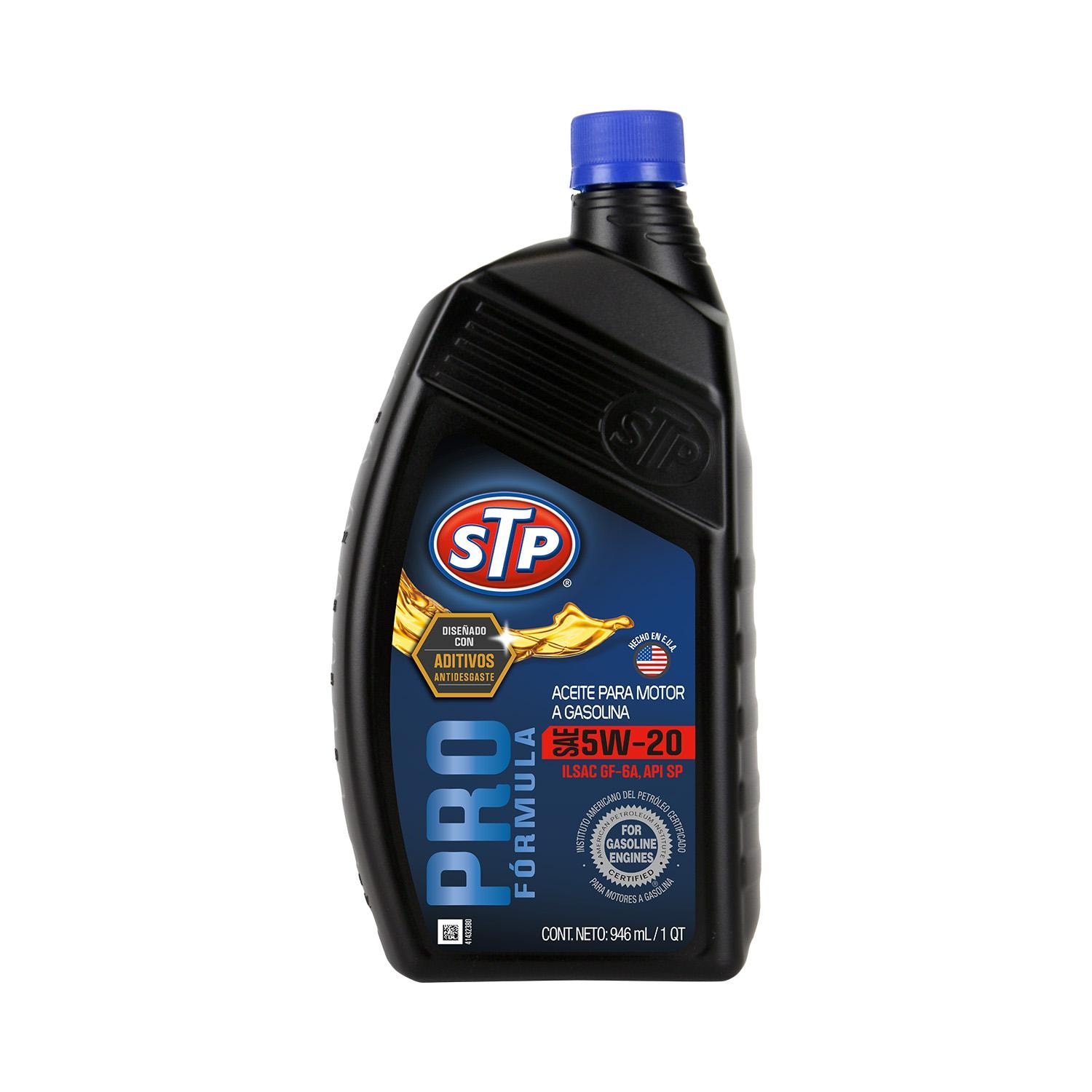 STP Pro Formula Conventional 5W-20 Motor Oil 1 Quart for Toyota tacoma