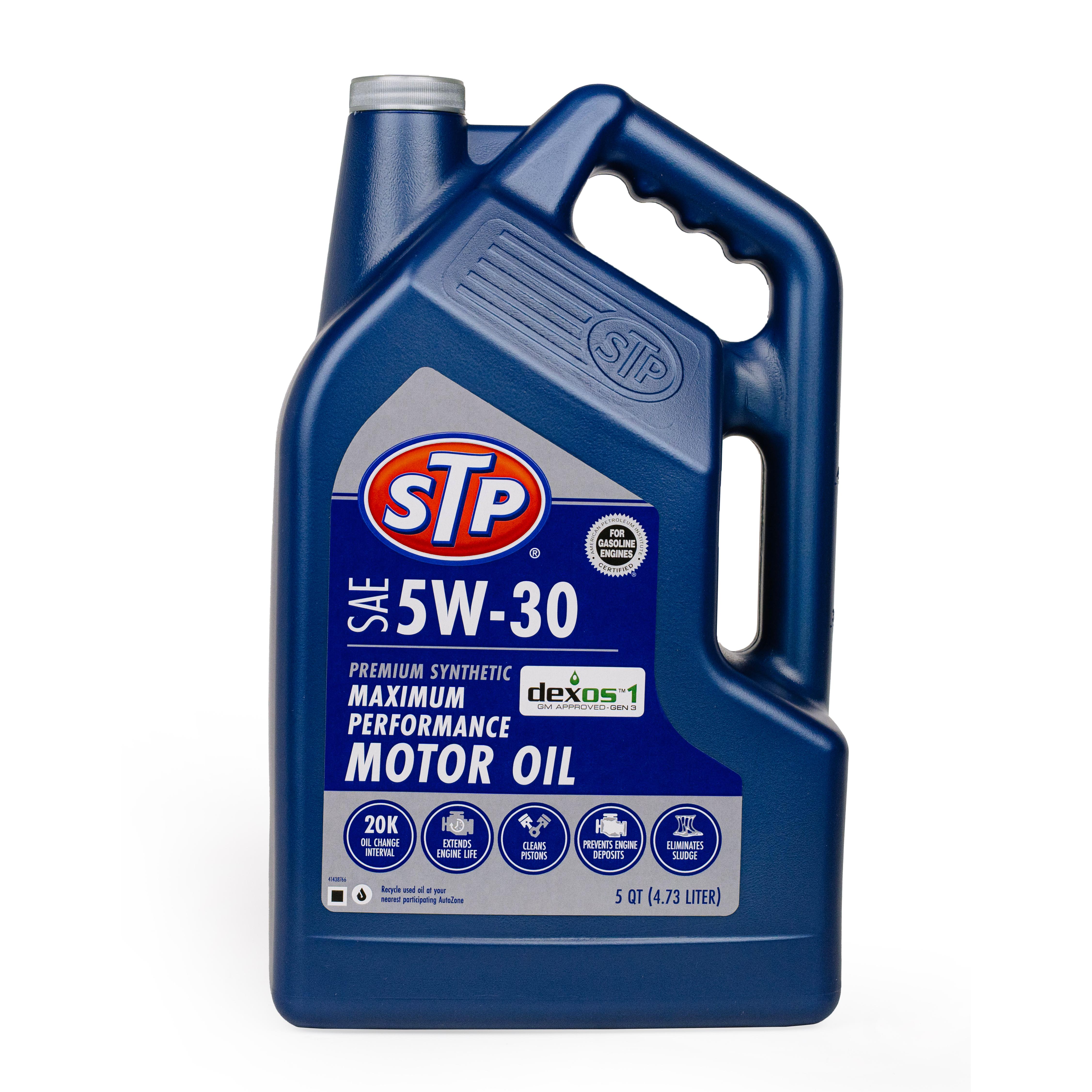 STP Full Synthetic 5W-30 Motor Oil 5 Quart | AutoZone