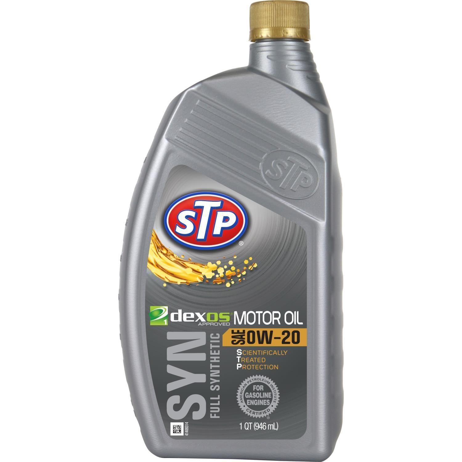 STP Full Synthetic 0W-20 Motor Oil 1 Quart for Toyota tacoma