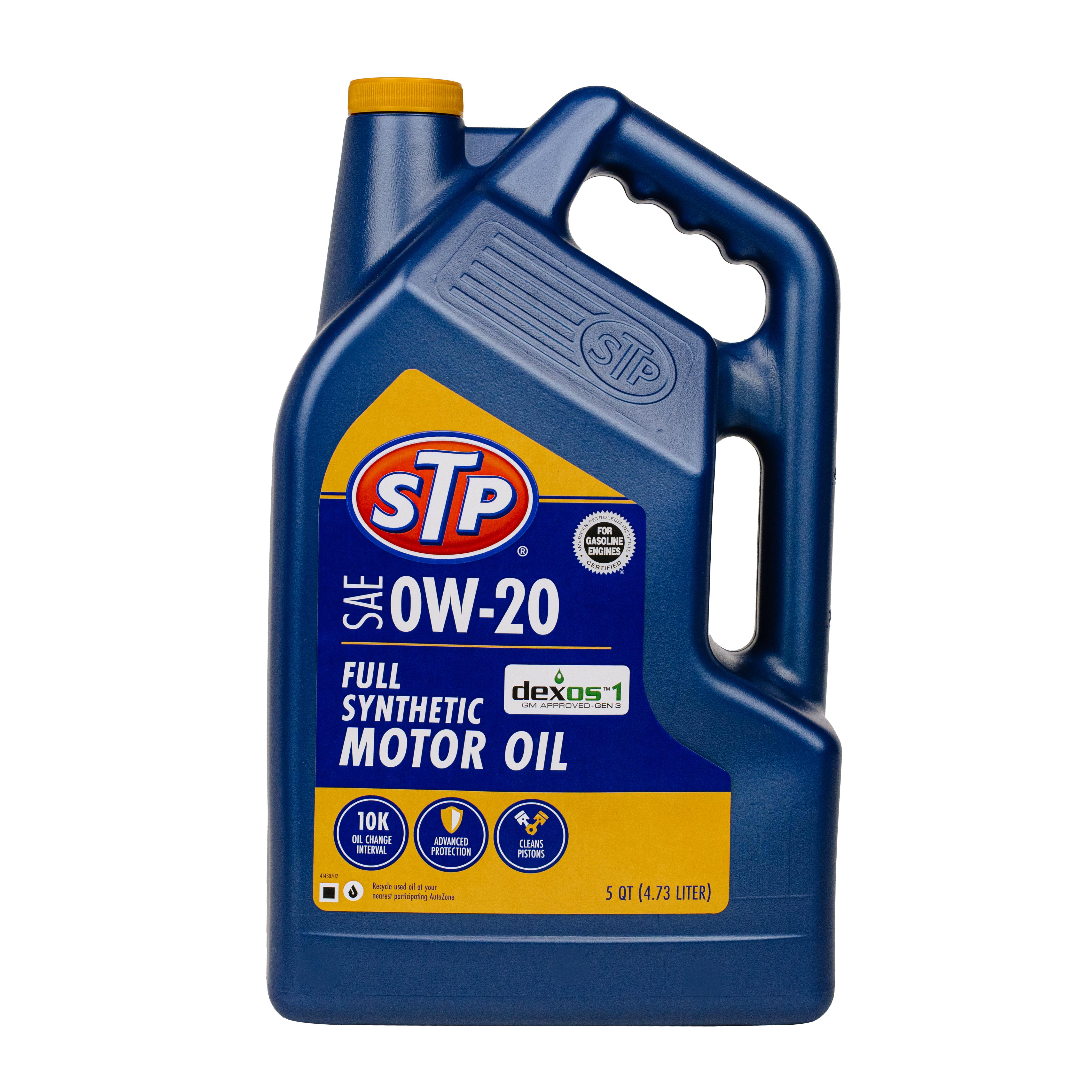 STP Full Synthetic 0W-20 Motor Oil 5 Quart | AutoZone