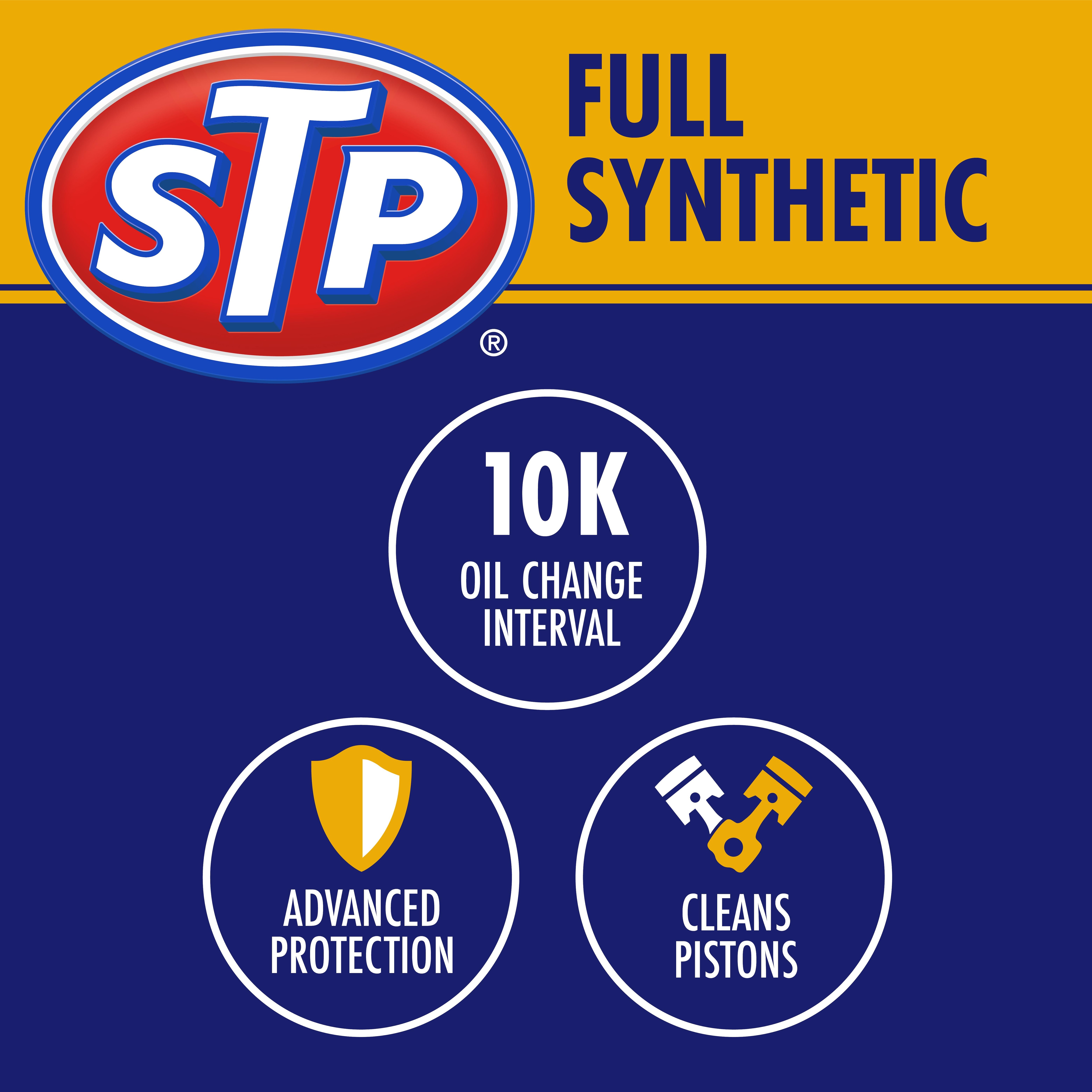 STP Full Synthetic 0W-40 Motor Oil 1 Quart | AutoZone