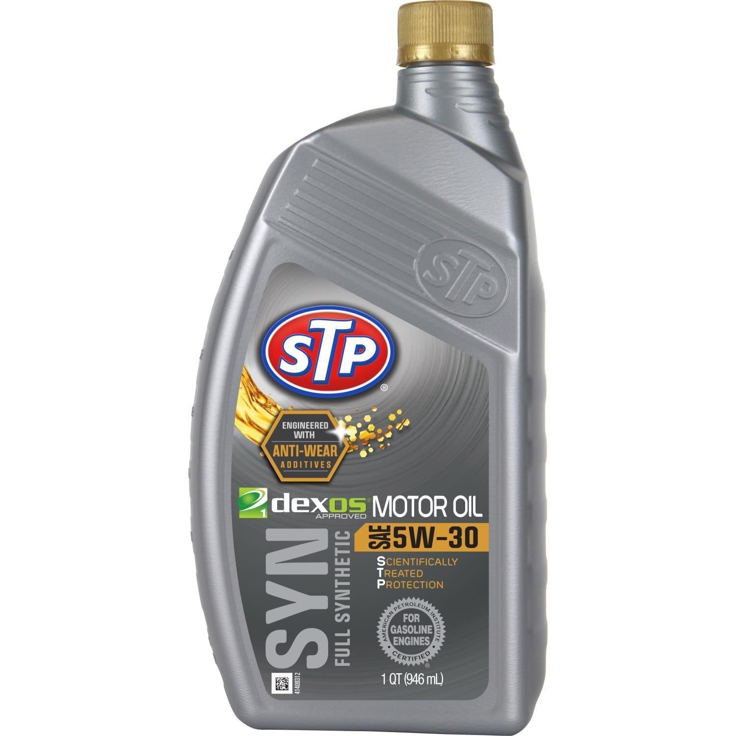 STP Full Synthetic 5W-30 Motor Oil 1 Quart for Toyota tacoma
