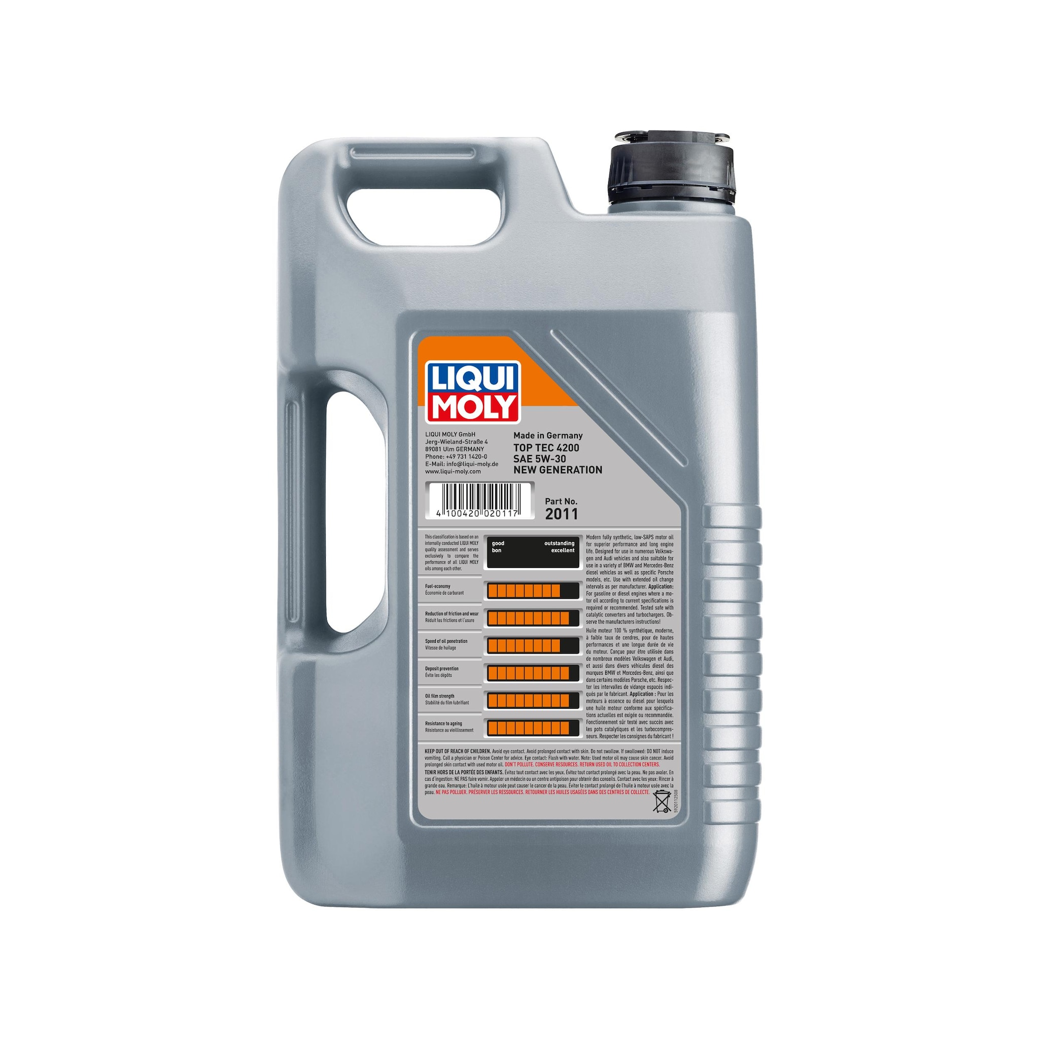 LIQUI MOLY Full Synthetic 5W-30 Engine Oil