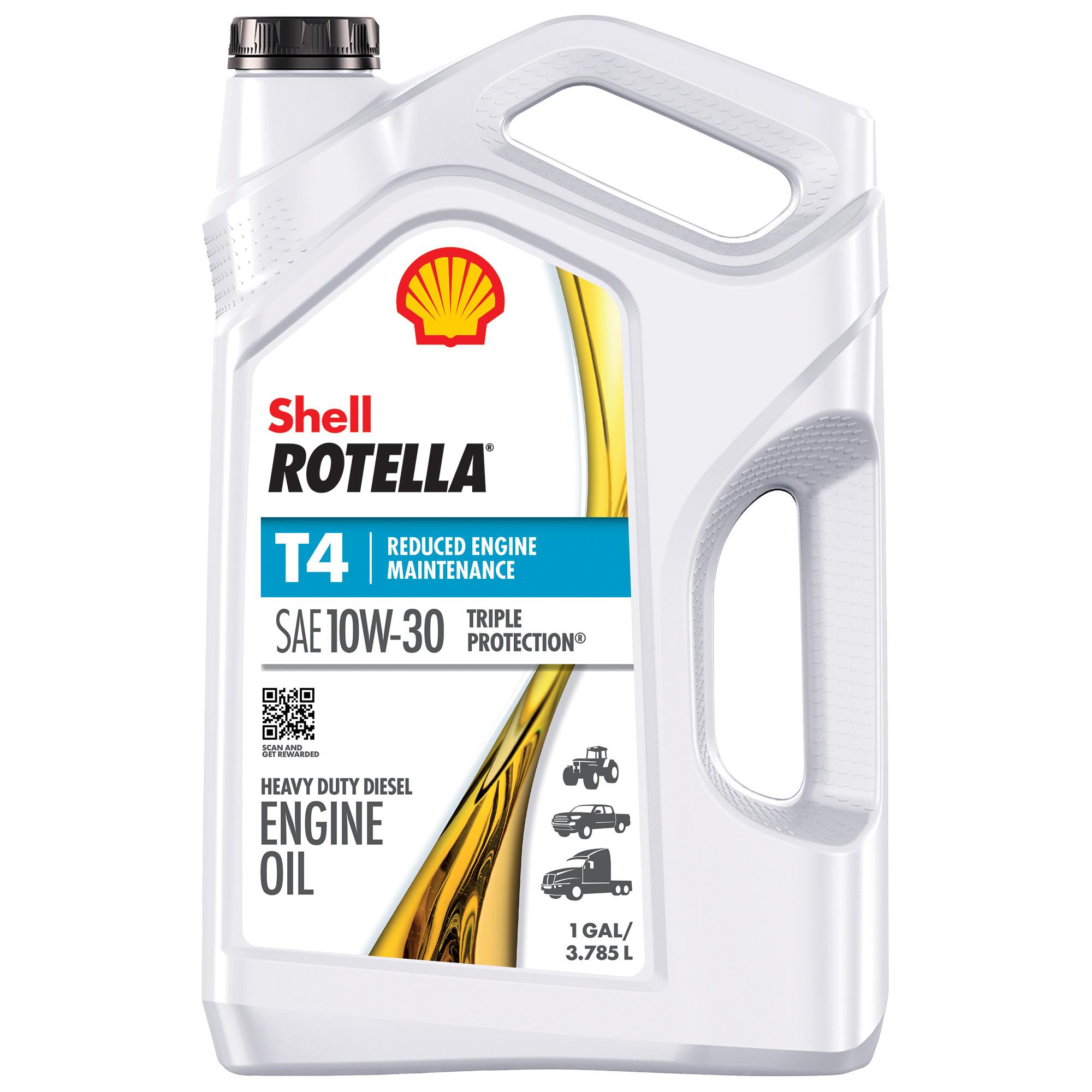 Shell ROTELLA Triple Protection Diesel Engine Conventional 10W-30
