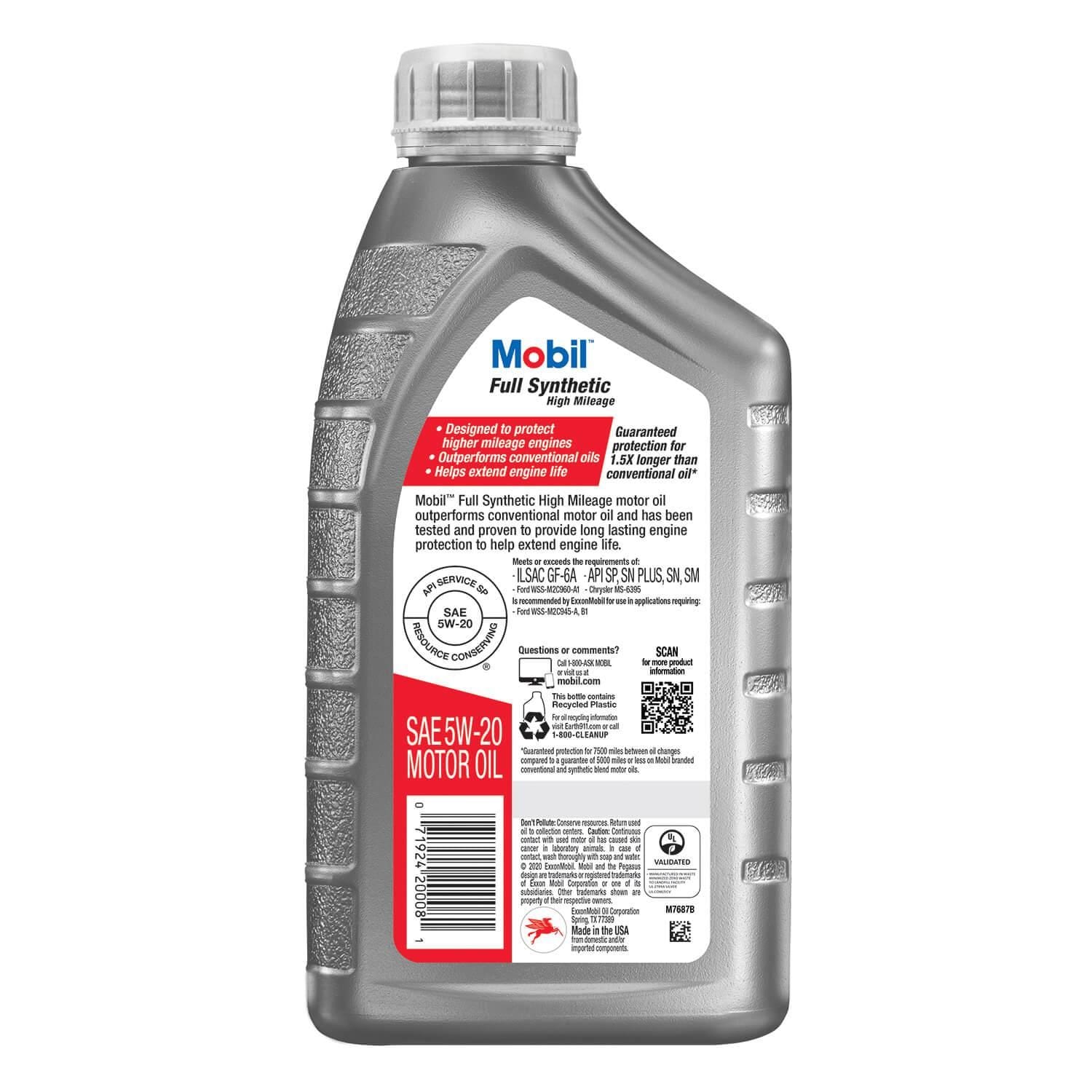 Mobil Motor Oil 125202 | AutoZone
