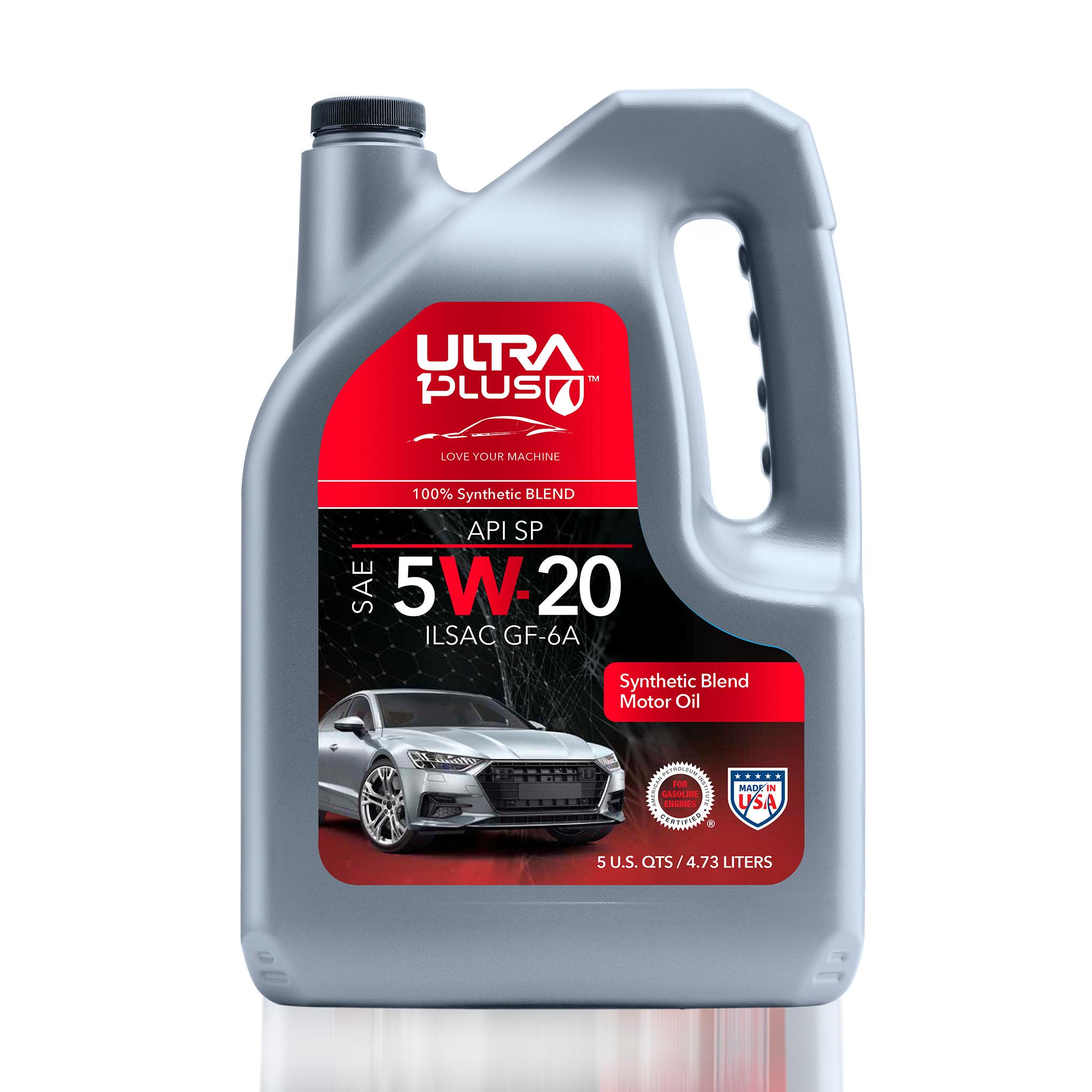 Ultra1Plus Synthetic Blend 5W-20 Motor Oil 5 Quart | AutoZone