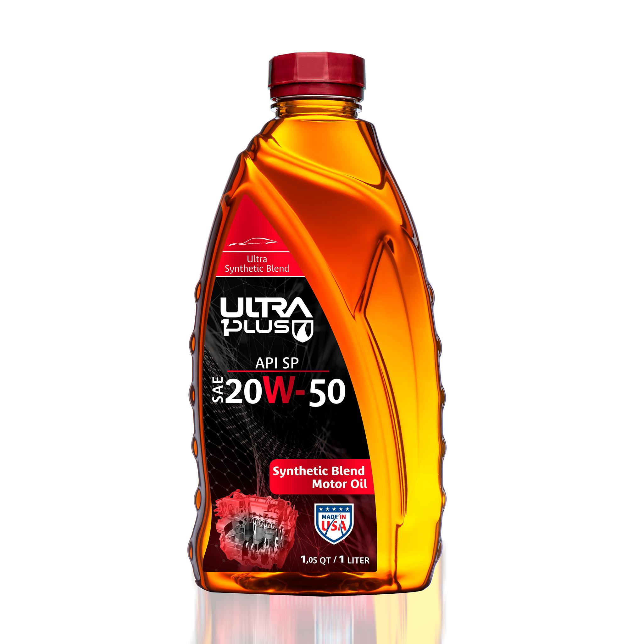 Ultra1Plus U1P-Drive Synthetic Blend 20W-50 Motor Oil 1 Quart