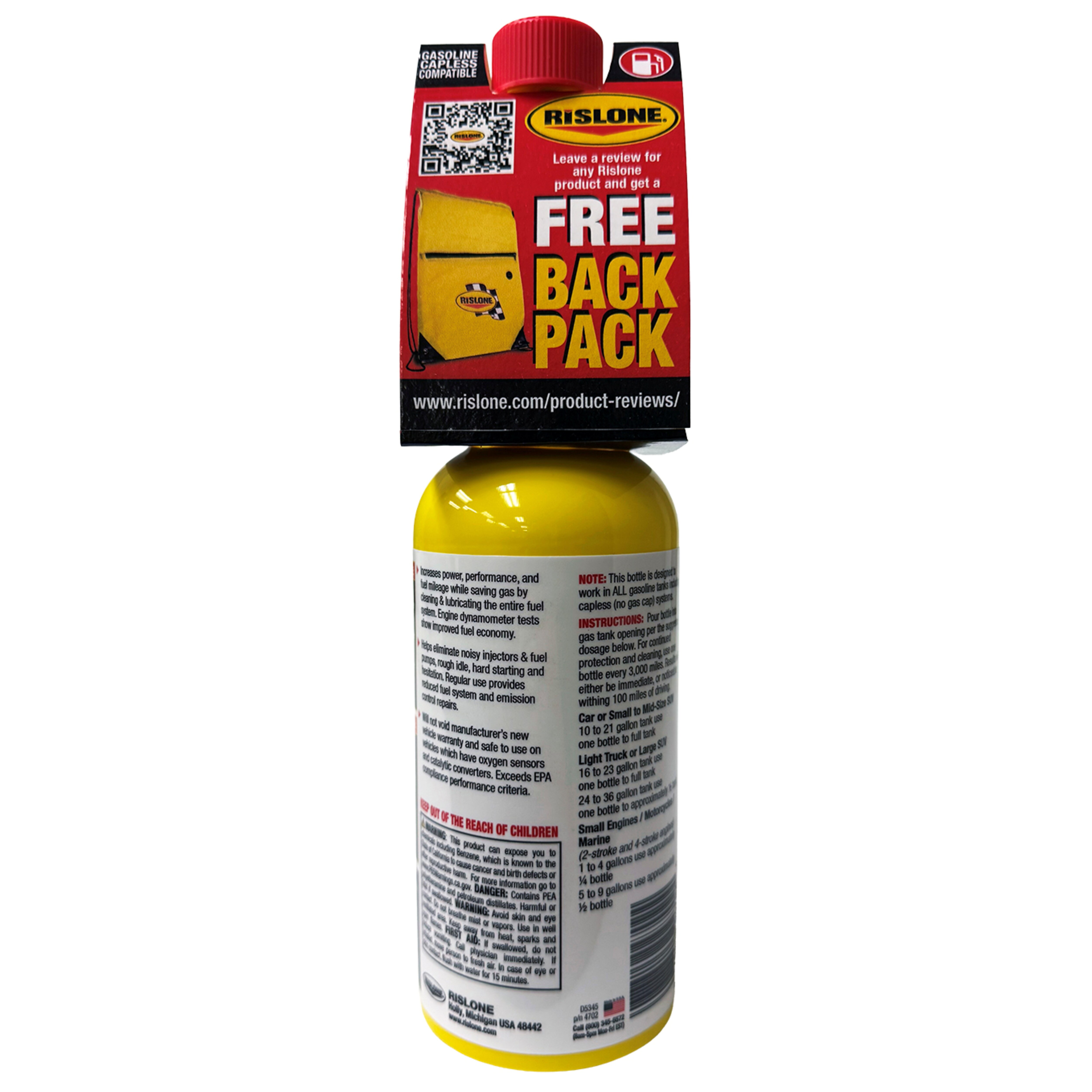 Rislone Complete Fuel System Cleaner 15.2oz 4702 | AutoZone