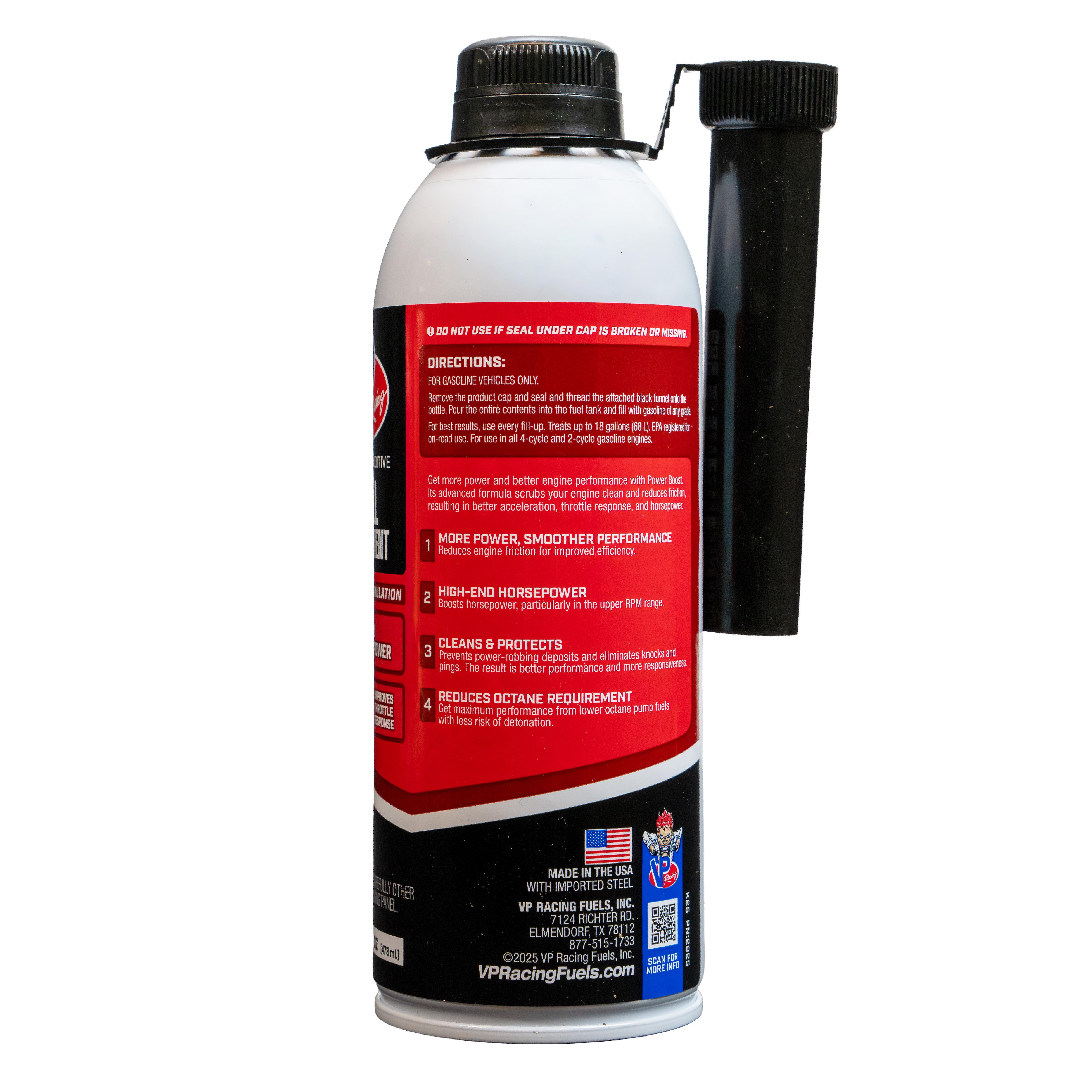 VP Racing Fuels Power Boost Fuel Additive 16Oz | AutoZone