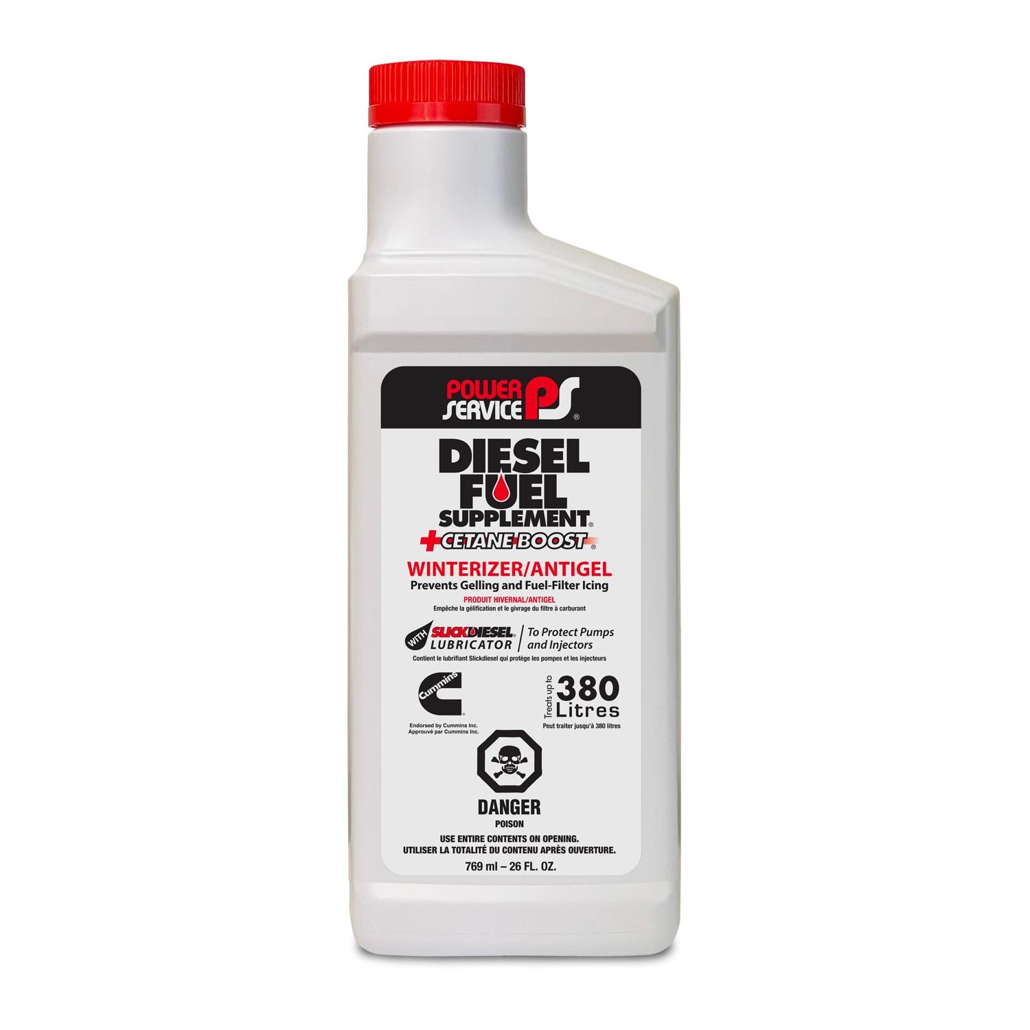 Power Service Diesel Fuel Supplement Plus Cetane Boost Anti-Gel