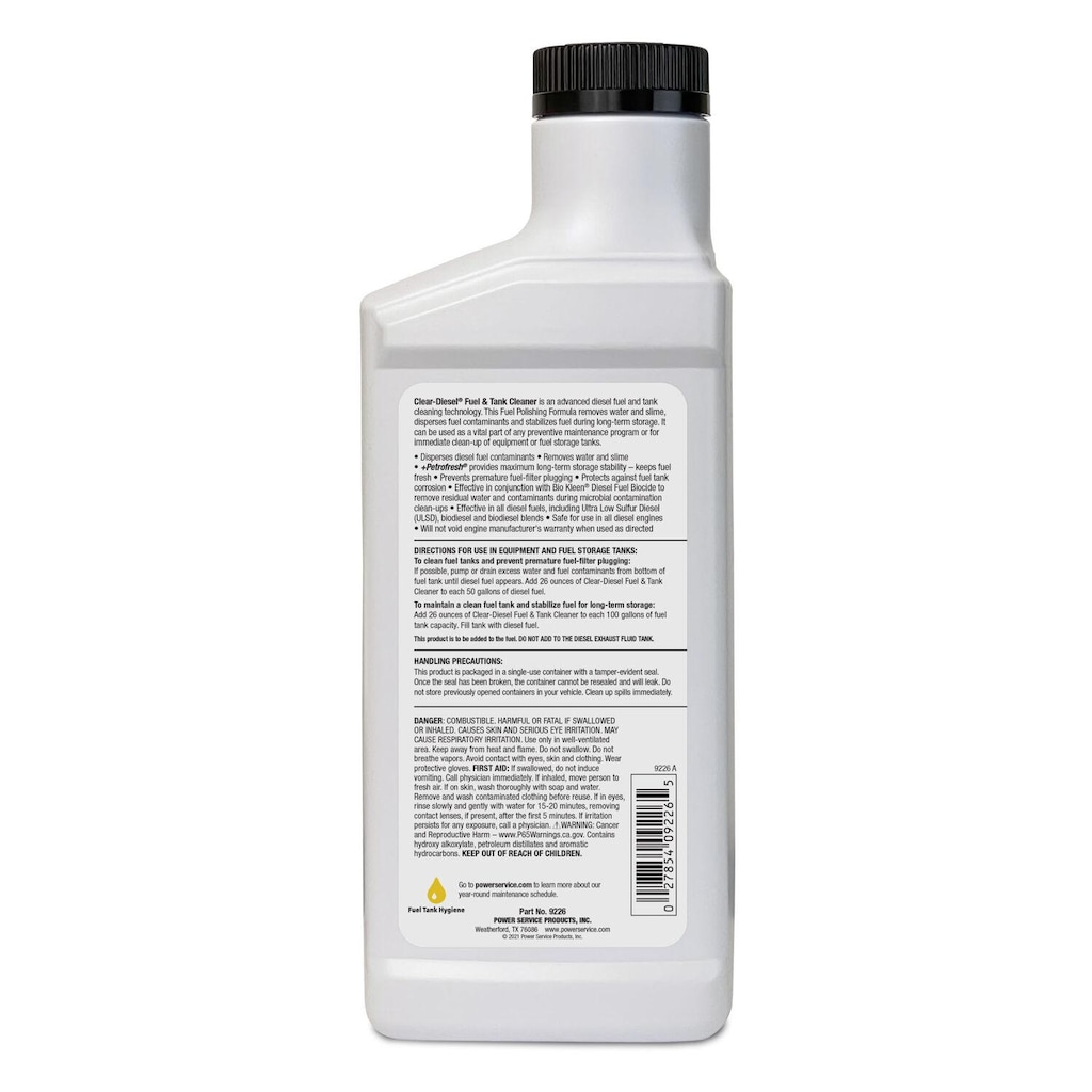 Power Service Deisl Clean Power Service Clear-Diesel Fuel and Tank Cleaner 26oz | AutoZone