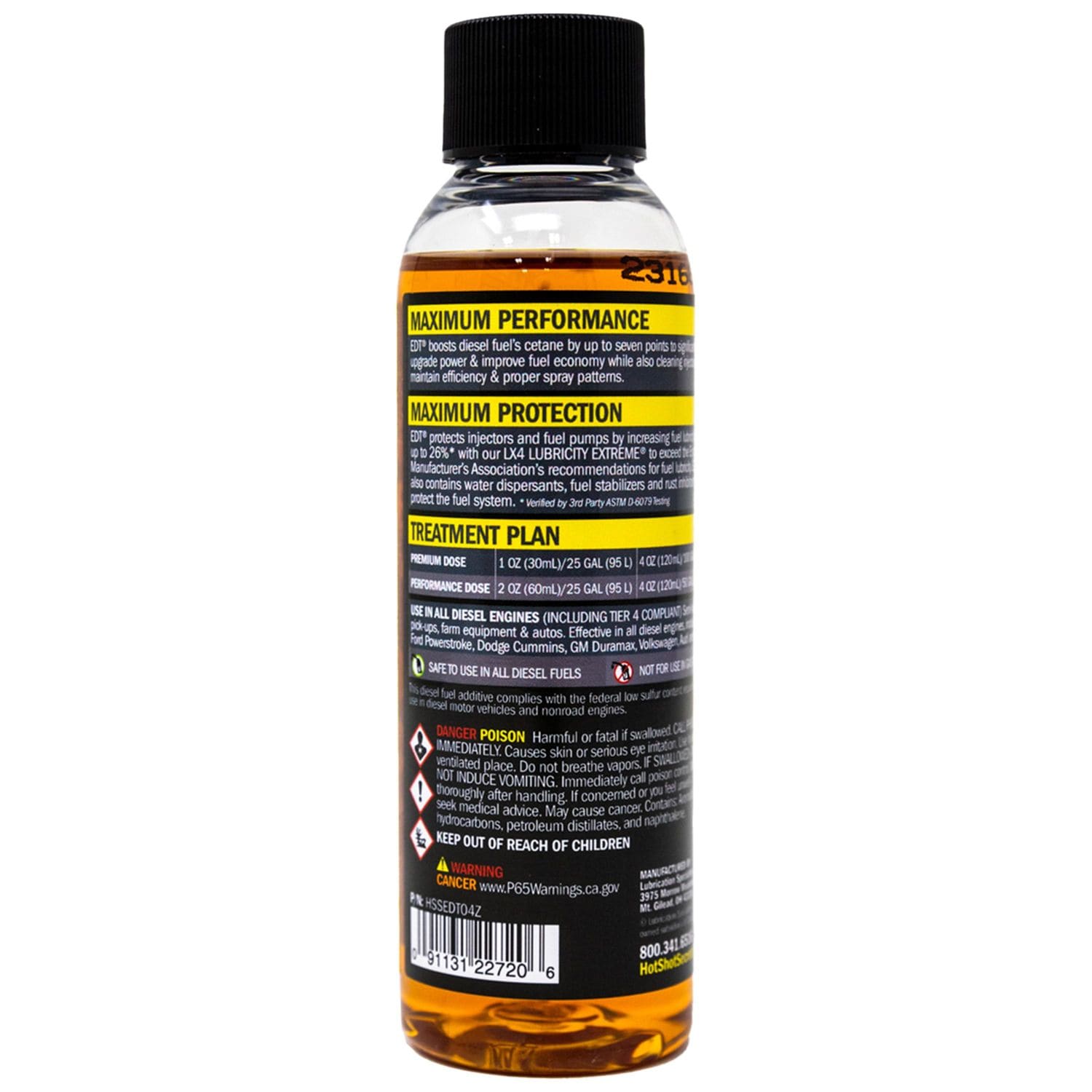 Hot Shot's Secret Diesel Treatment 4oz