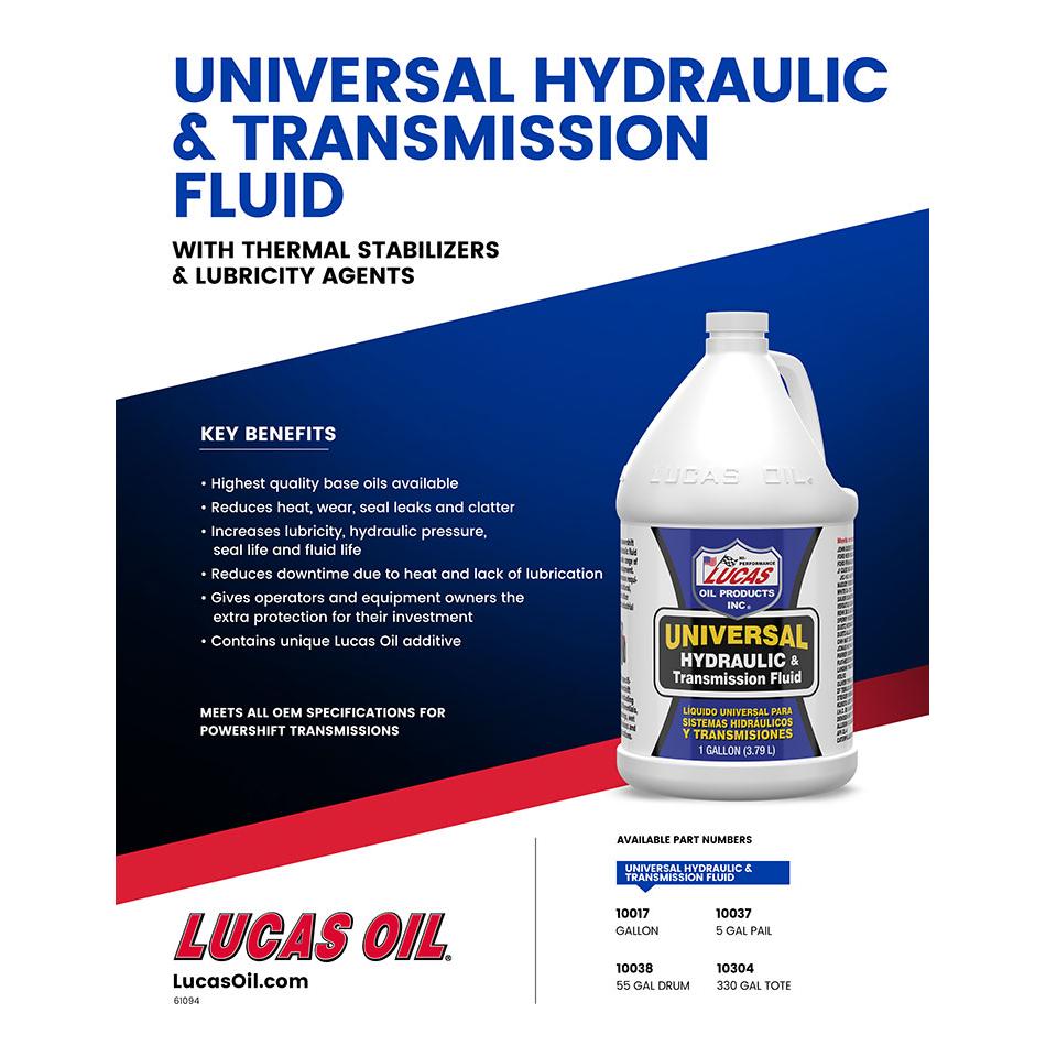 Lucas Oil Products Hydraulic System Fluid | AutoZone