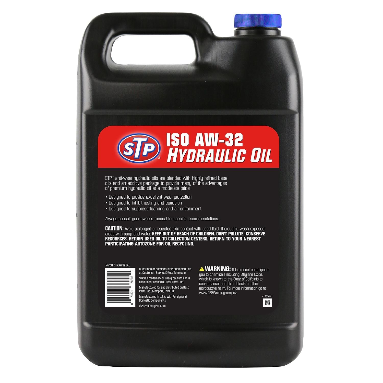 STP Hydraulic Oil AW-32 1 Gallon STPAW32GAL | AutoZone