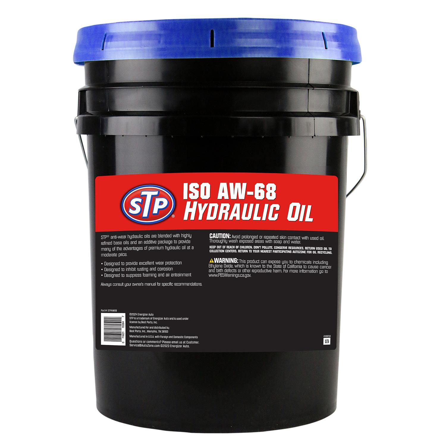 STP Hydraulic Oil AW-68 5 Gallon STPAW68 | AutoZone
