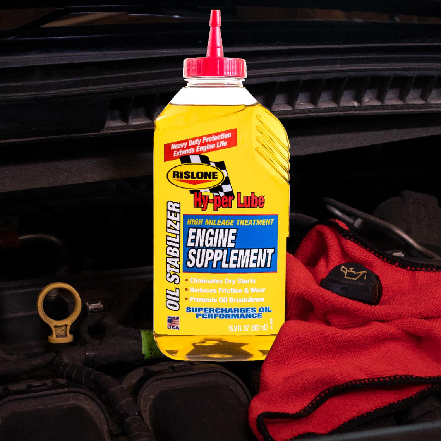 Rislone High Mileage Oil Supplement and Stabilizer | AutoZone