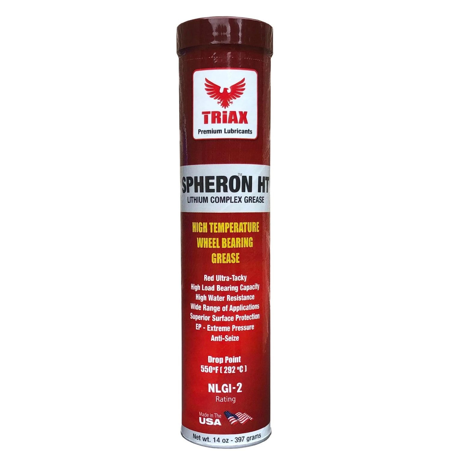 Triax Lubricants Spheron Ht High Temperature Wheel Bearing Grease