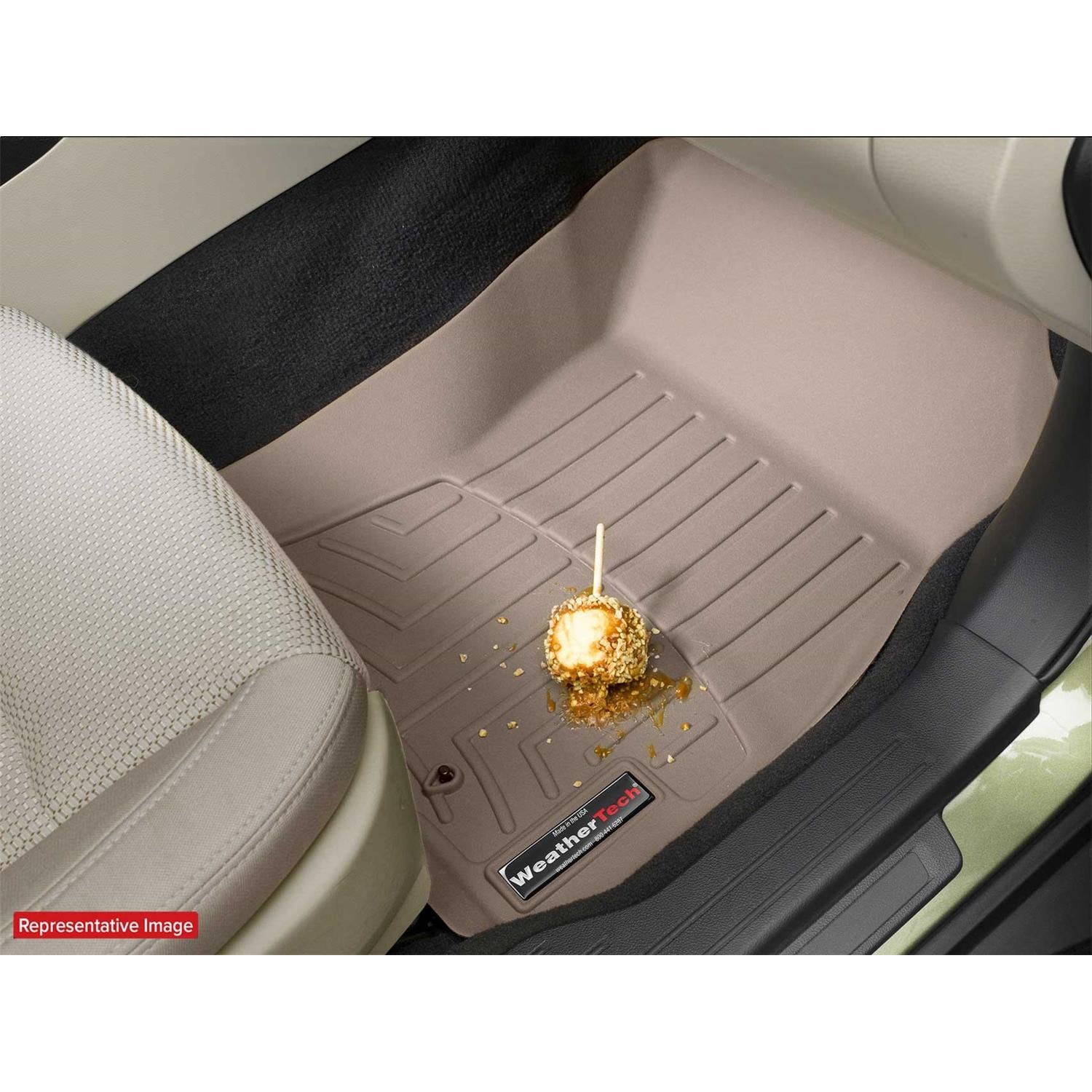Weathertech FloorLiner DigitalFit Black Front Floor Mat Set 440031