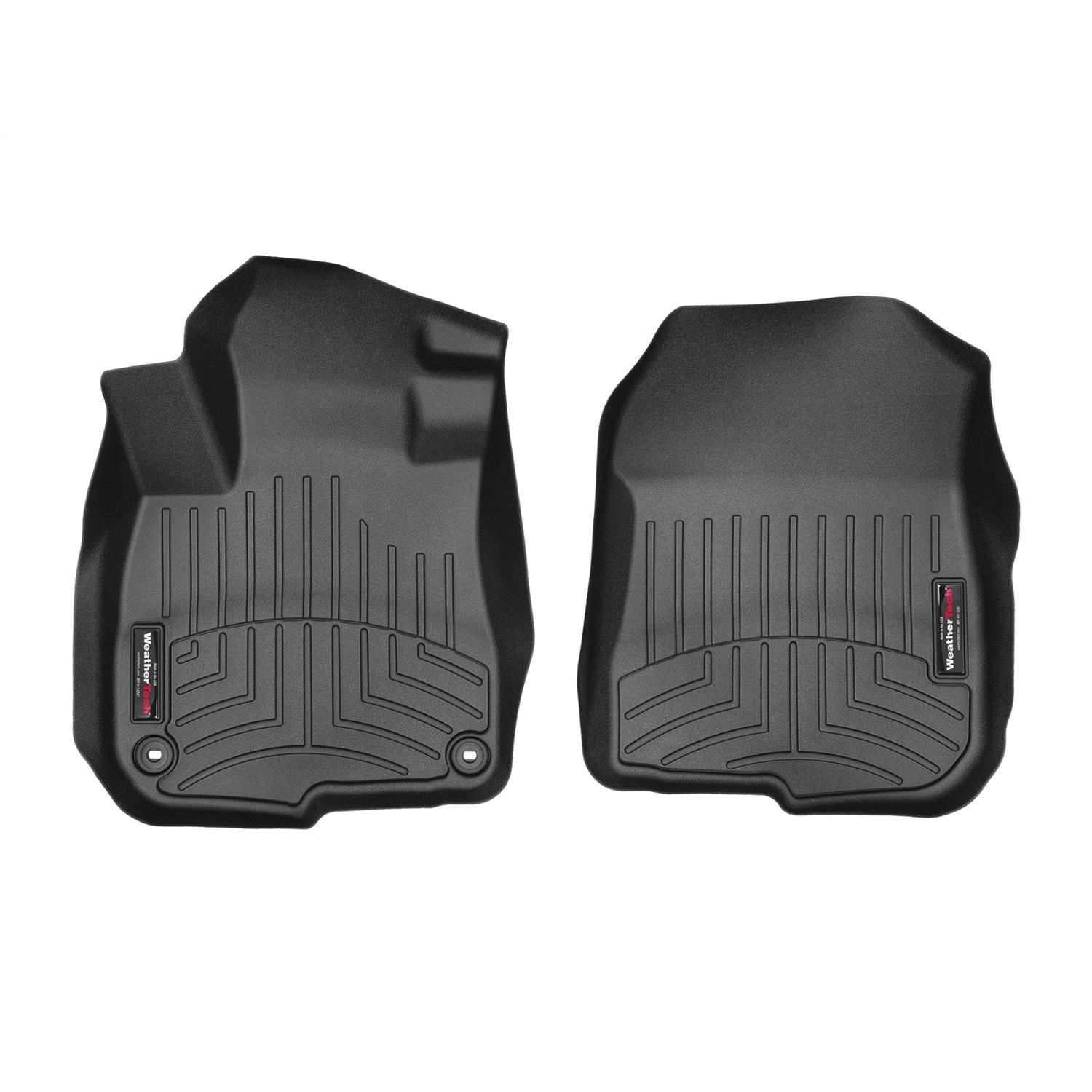 Weathertech FloorLiner DigitalFit Black Front Floor Mat Set 4411101 for BMW 328i