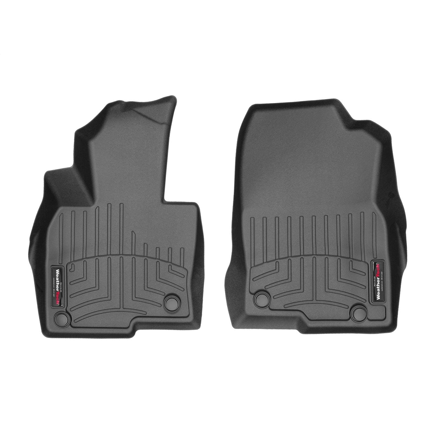 Weathertech FloorLiner DigitalFit Black Front Floor Mat Set 4411871 for BMW 328i