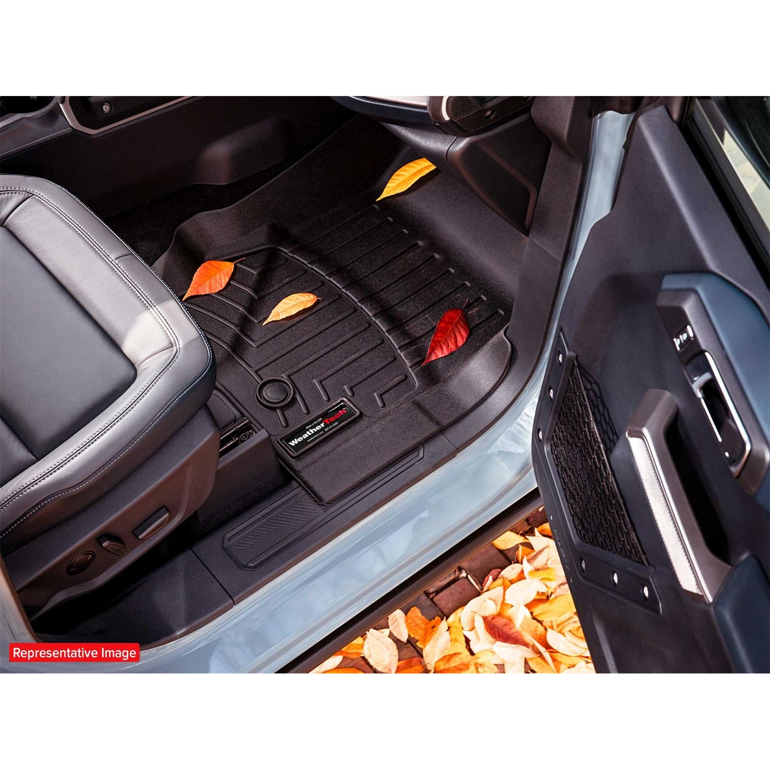 Weathertech FloorLiner DigitalFit Black Front Floor Mat Set