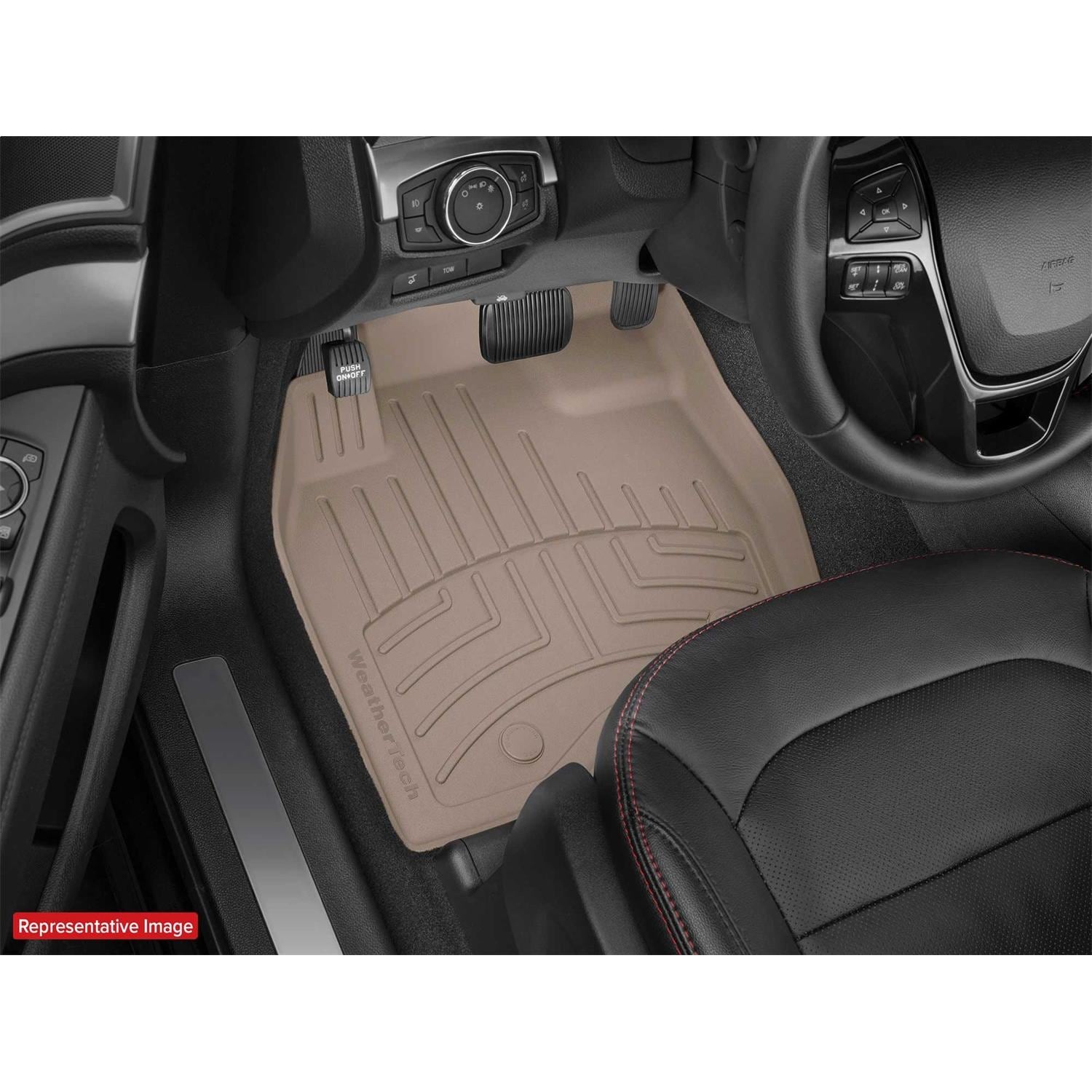 Weathertech FloorLiner HP Black Rear Floor Mat Set 446322IM