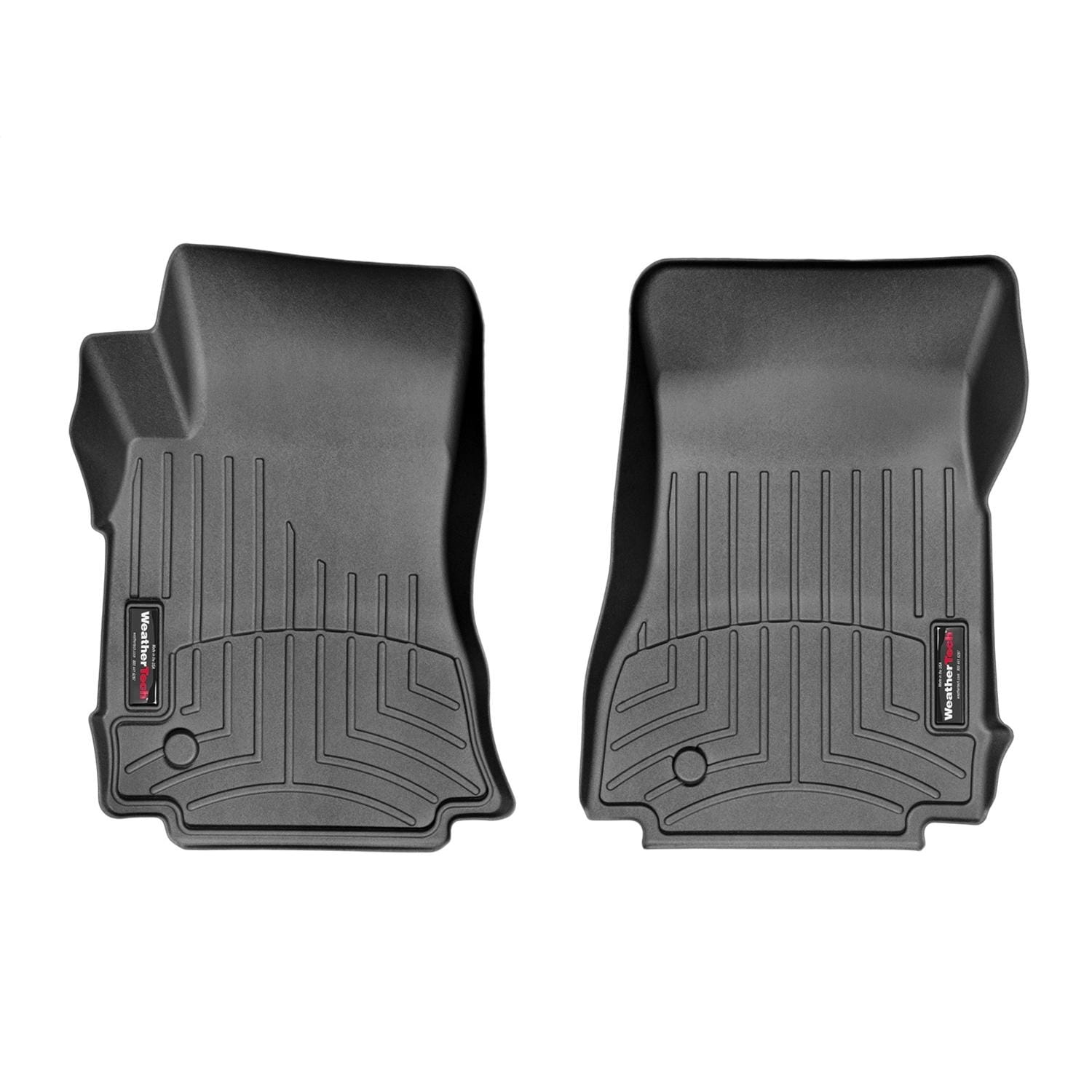 Weathertech FloorLiner DigitalFit Black Front Floor Mat Set 447641 for Chevrolet Spark