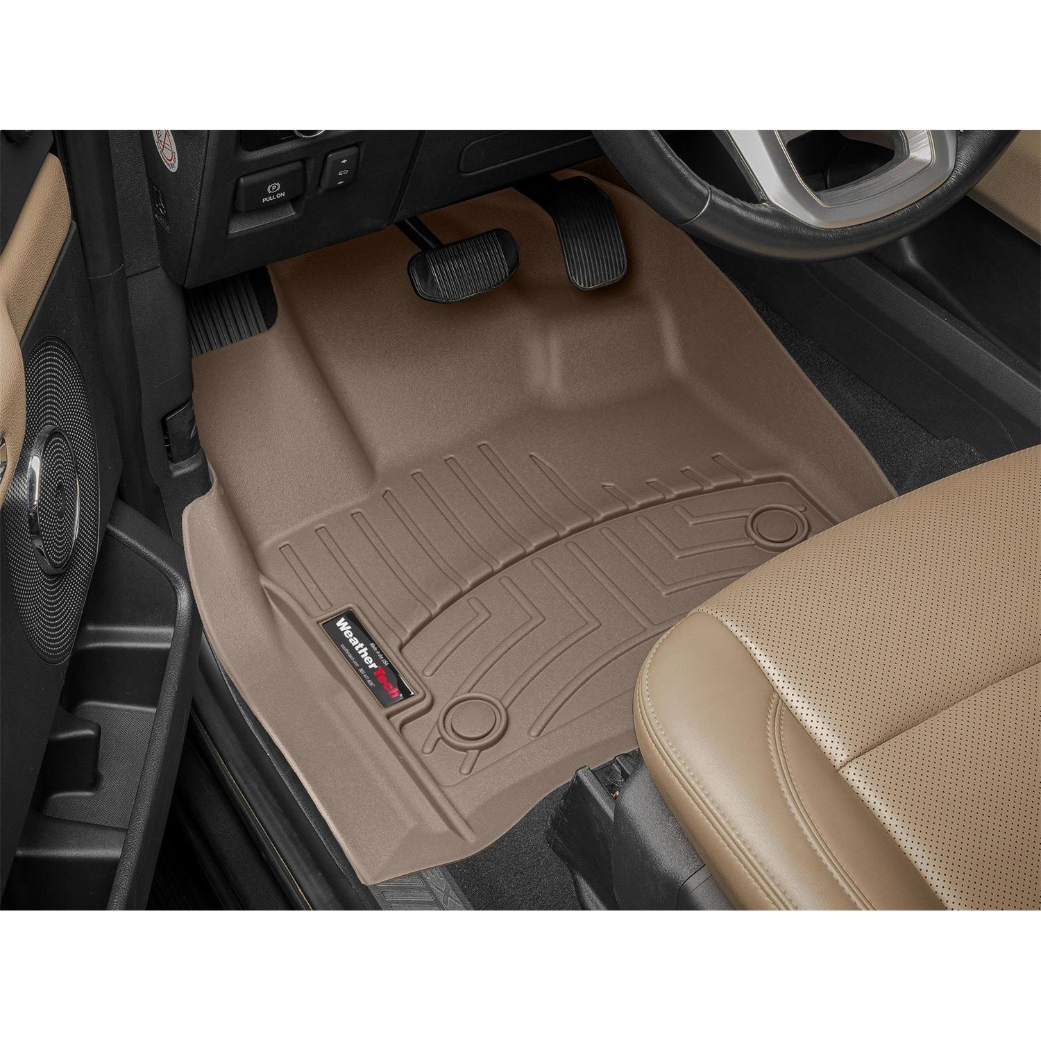 Weathertech FloorLiner DigitalFit Tan Front Floor Mat Set 4516651