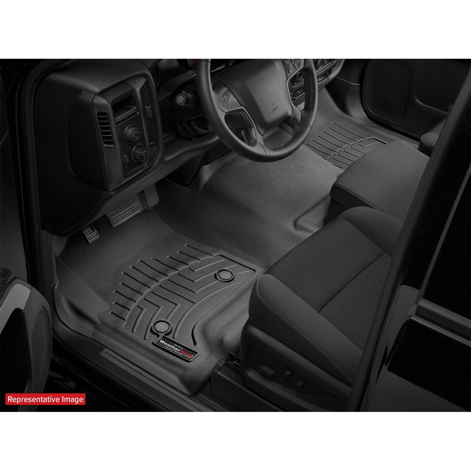 WeatherTech 446761 Front FloorLiner, Black