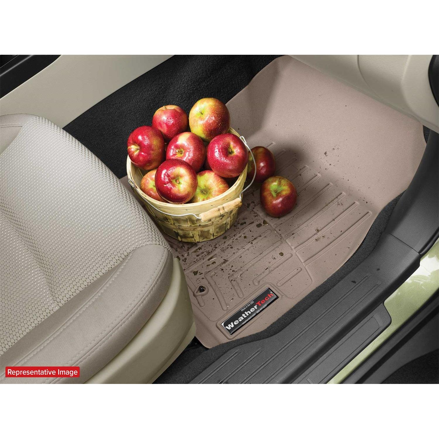 Weathertech FloorLiner DigitalFit Tan Front and Rear Floor Mat Set 45937-1-5
