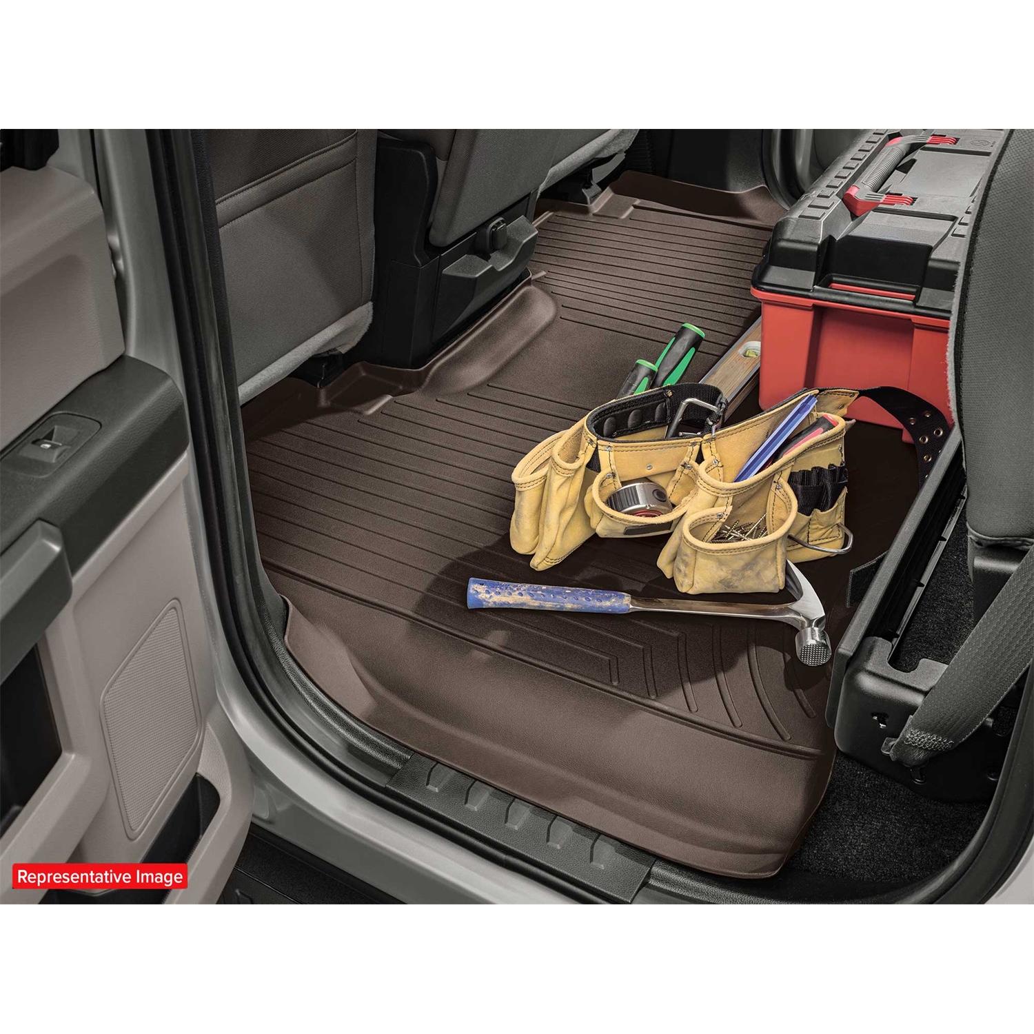 Weathertech FloorLiner DigitalFit Tan Front and Rear Floor Mat Set 45937-1-5
