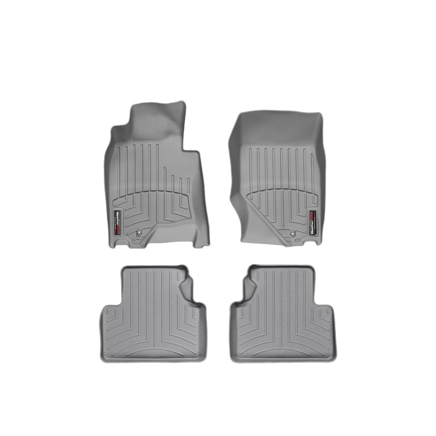 Weathertech Gray Custom Fit Floor Mat Set 46156-1-2 | AutoZone