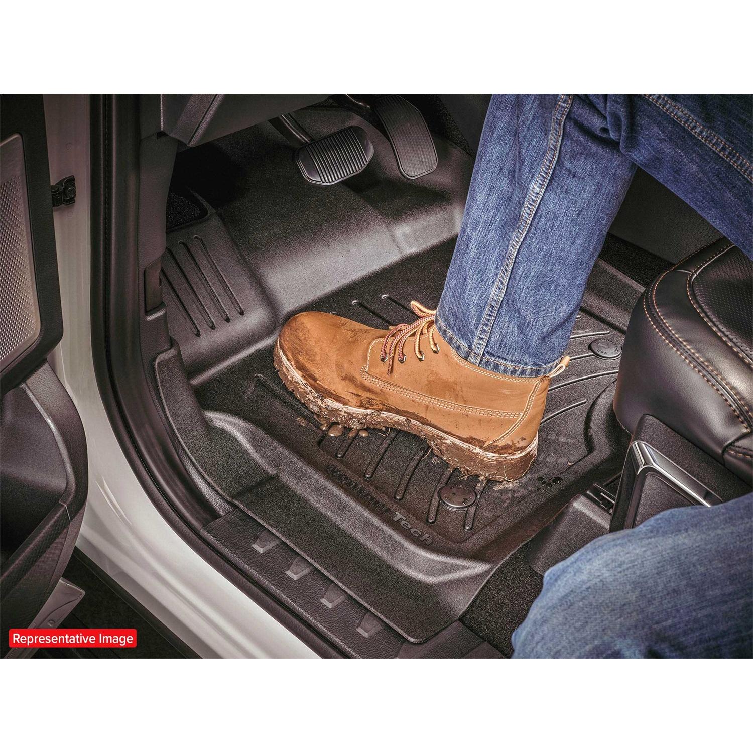 Weathertech FloorLiner HP Gray Front and Rear Floor Mat Set 461708-1-3IM