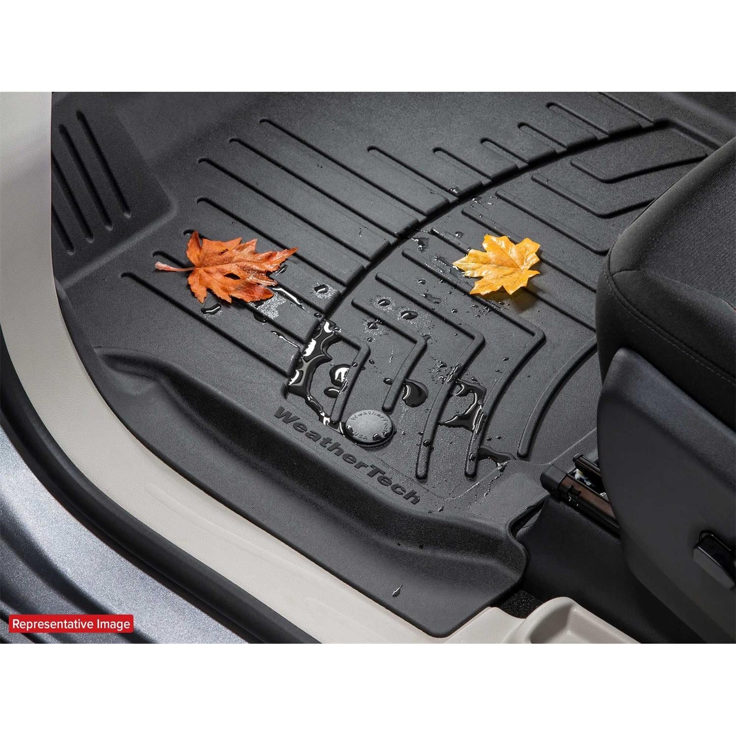 Weathertech FloorLiner HP Gray Front and Rear Floor Mat Set 461708-1-3IM