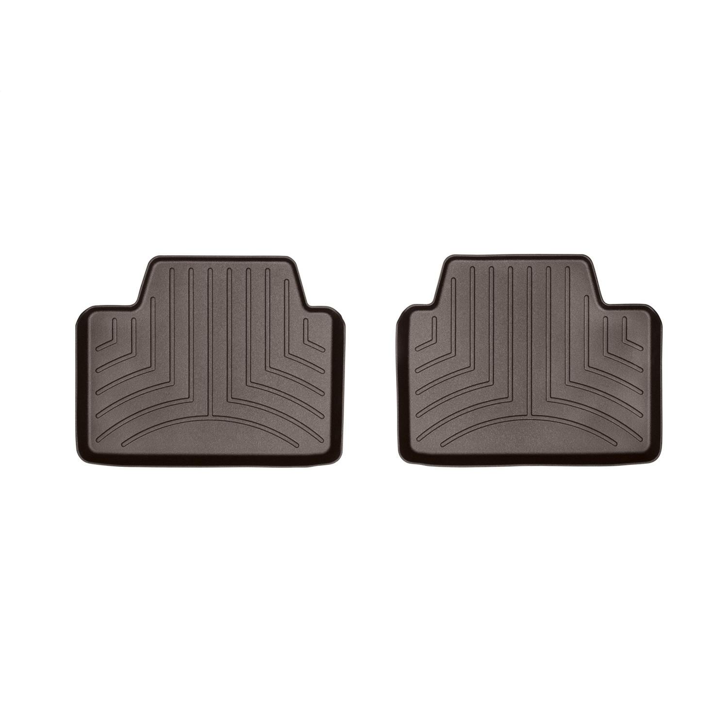 Weathertech FloorLiner DigitalFit Cocoa Rear Floor Mat Set 4715302